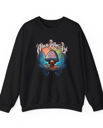 The Allman Brothers Psychedelic Mushroom Unisex Heavy Blend™ Crewneck Sweatshirt