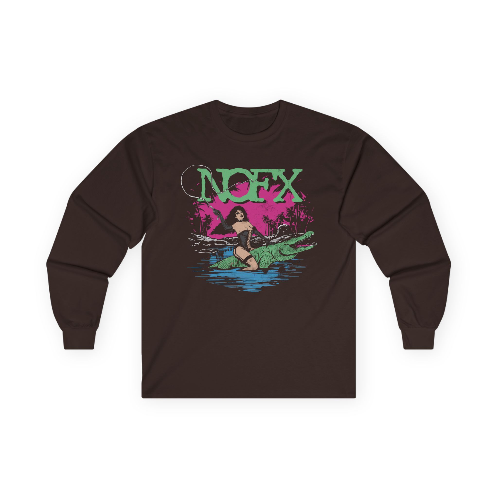 Nofx Gator Unisex Ultra Cotton Long Sleeve Tee