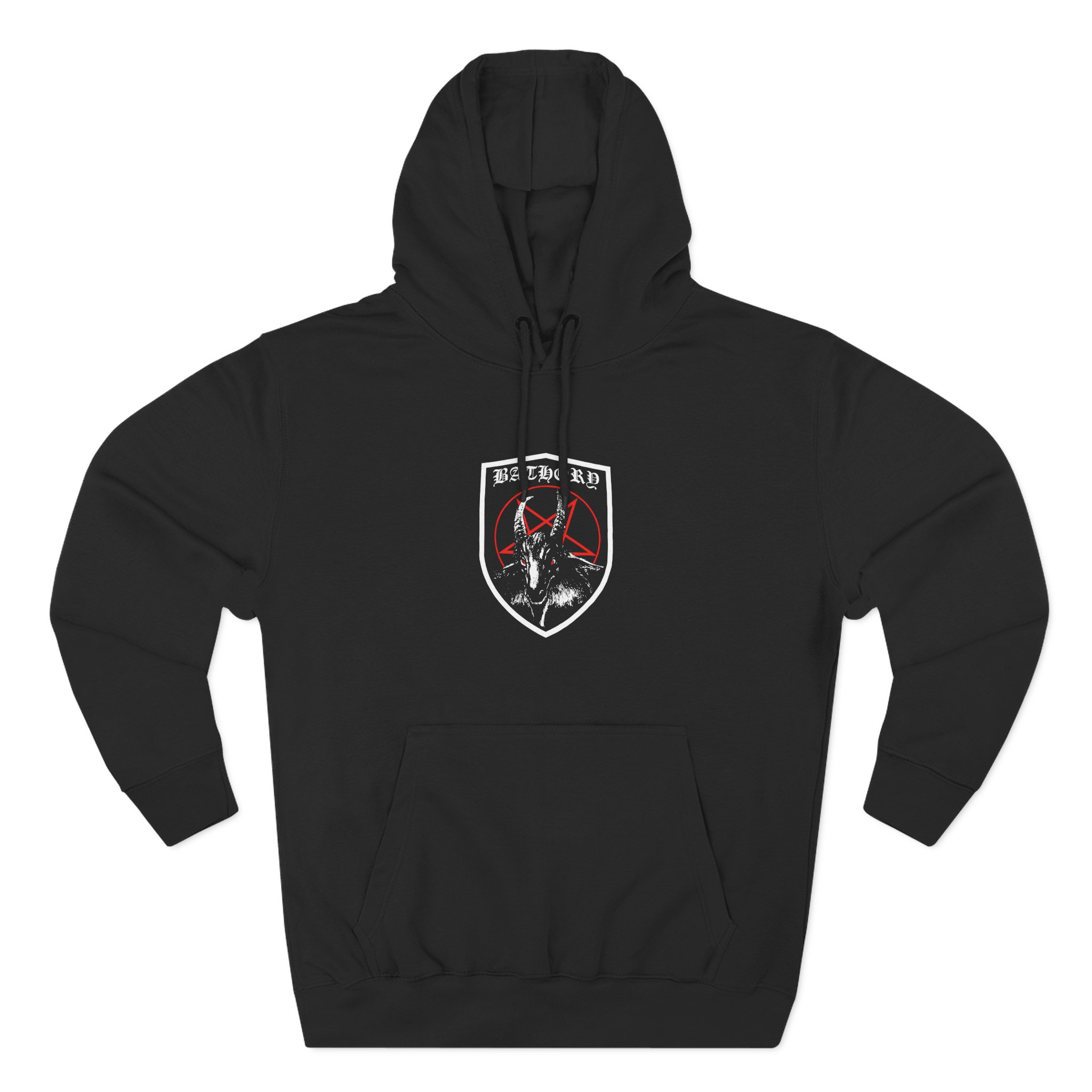 Bathory Three-panel Fleece Hoodie