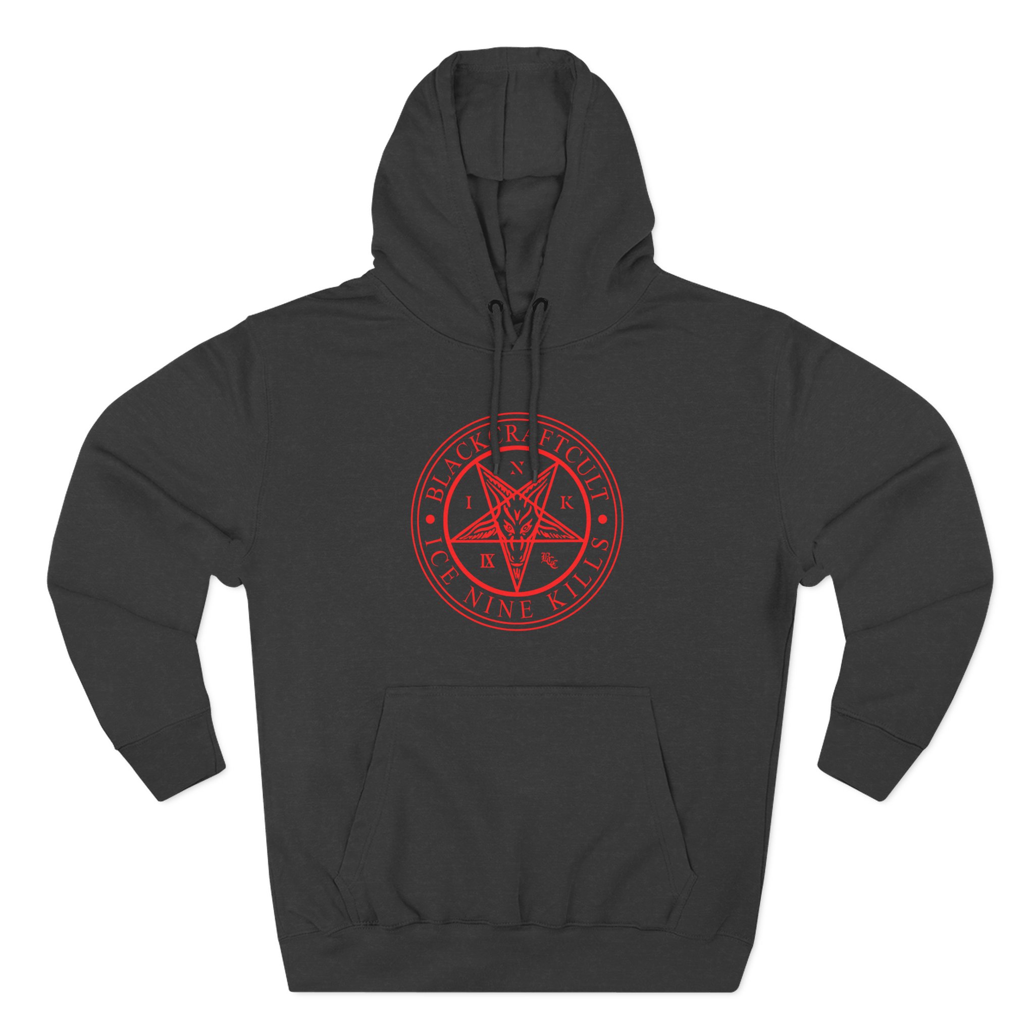 Ice Nine Kills Ink Pentagram Three-Panel Fleece Hoodie