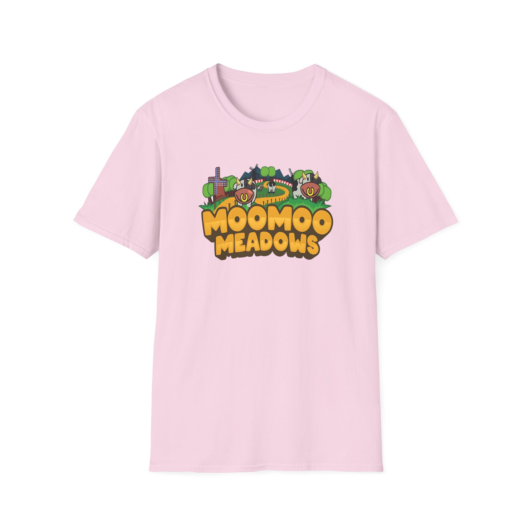 Georgenotfound Moo Moo Meadows Unisex Softstyle T-Shirt