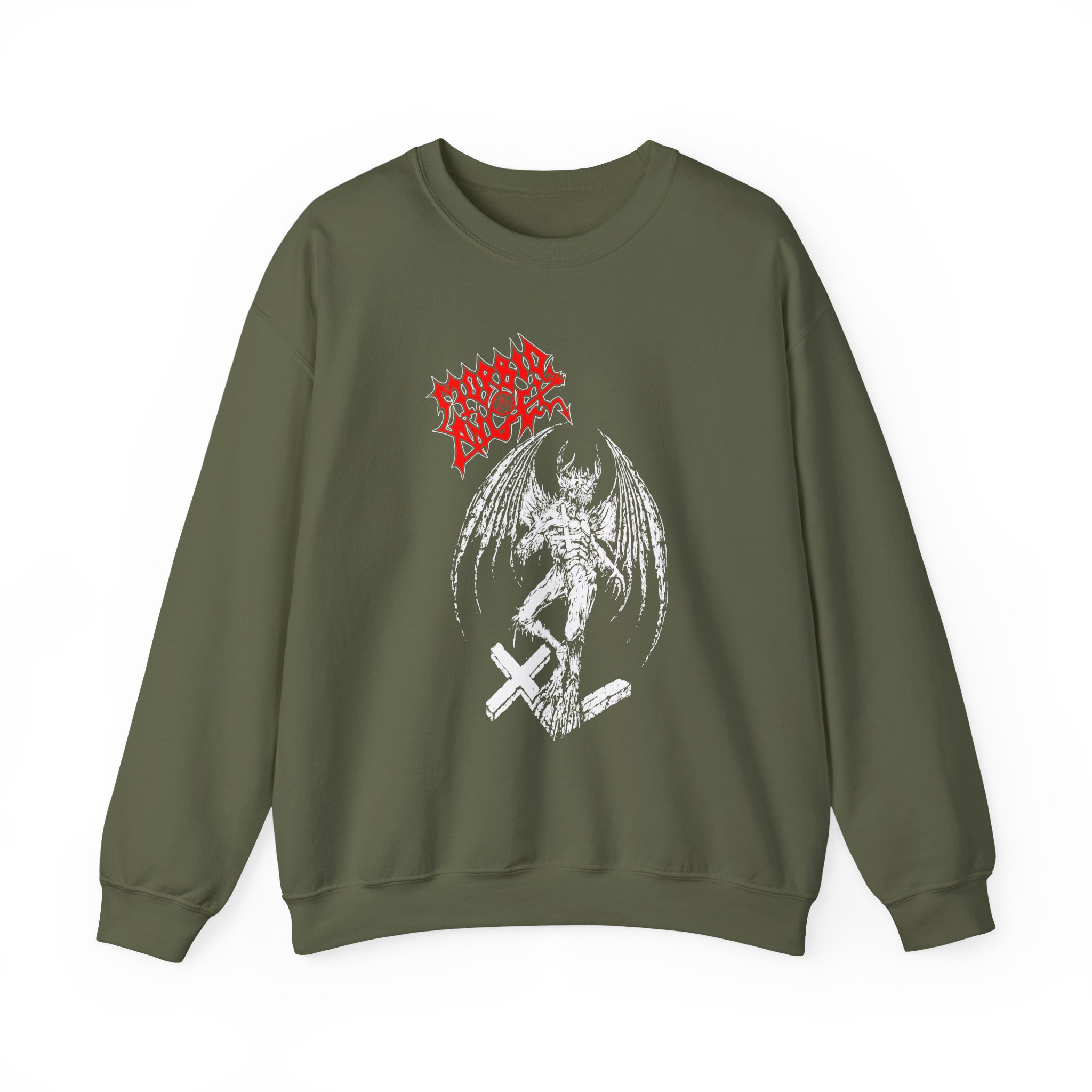 Morbid Angel Your God is Dead Unisex Heavy Blendâ„¢ Crewneck Sweatshirt