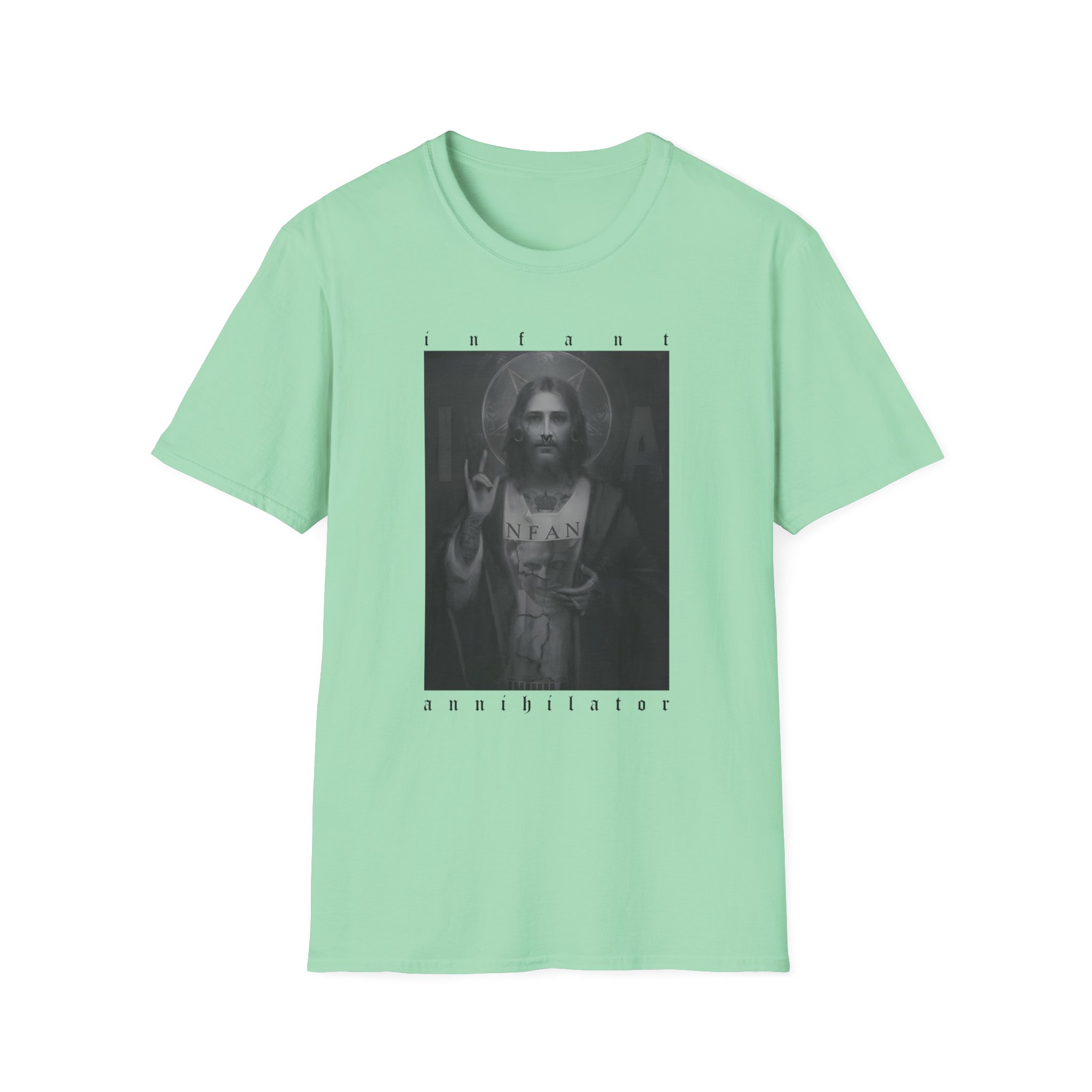 Infant Annihilator Jesus Unisex Softstyle T-Shirt
