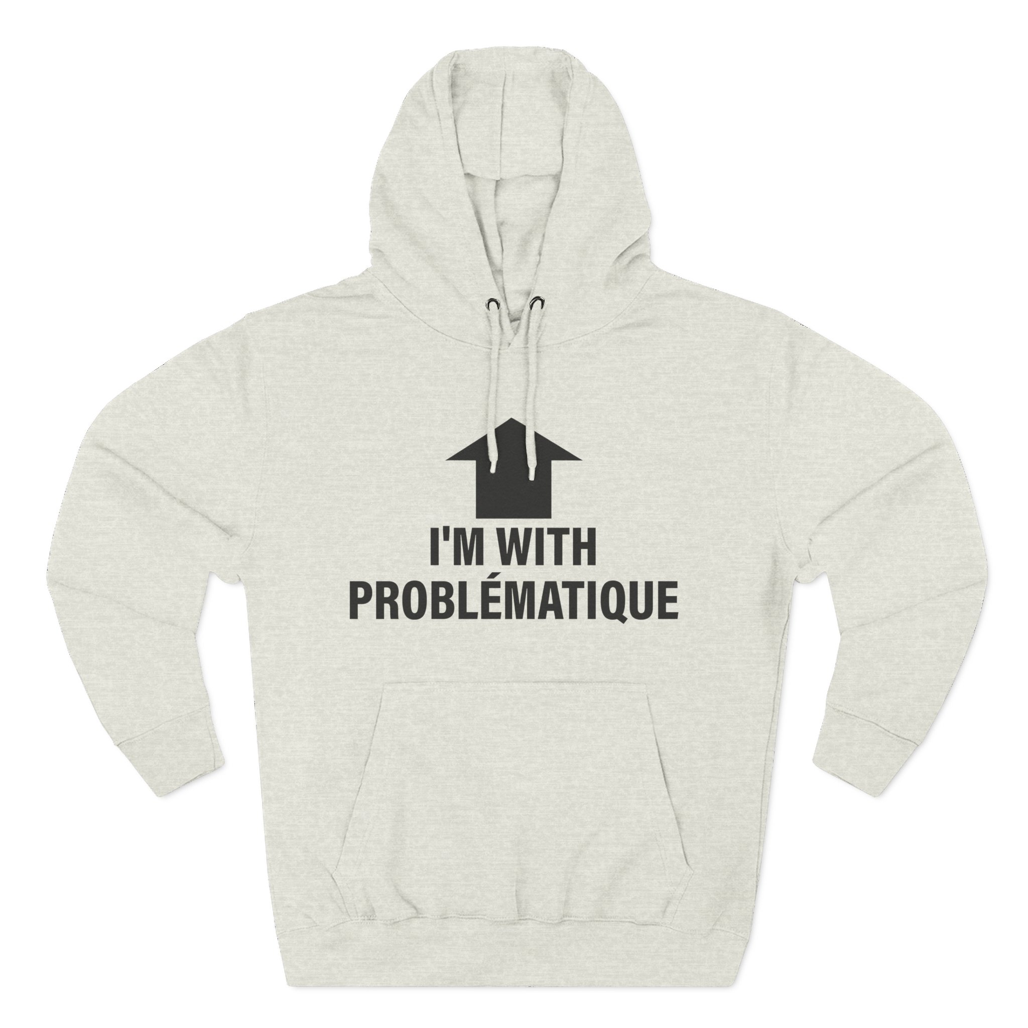 Kim Petras I’m With Problématique Three-Panel Fleece Hoodie