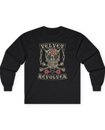 Velvet Revolver Velvet Skull Unisex Ultra Cotton Long Sleeve Tee