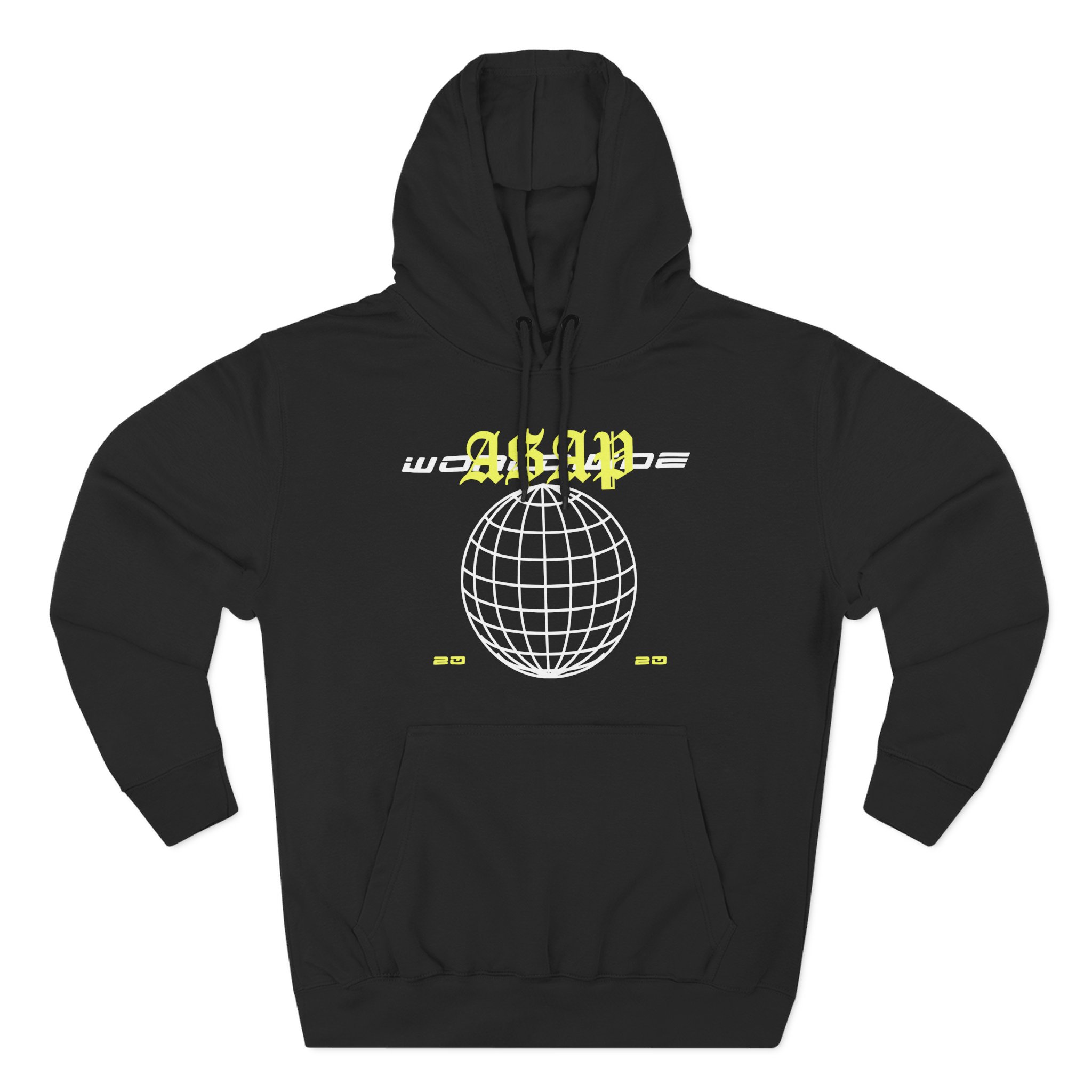 Asap Mob Worldwide Three-Panel Fleece Hoodie