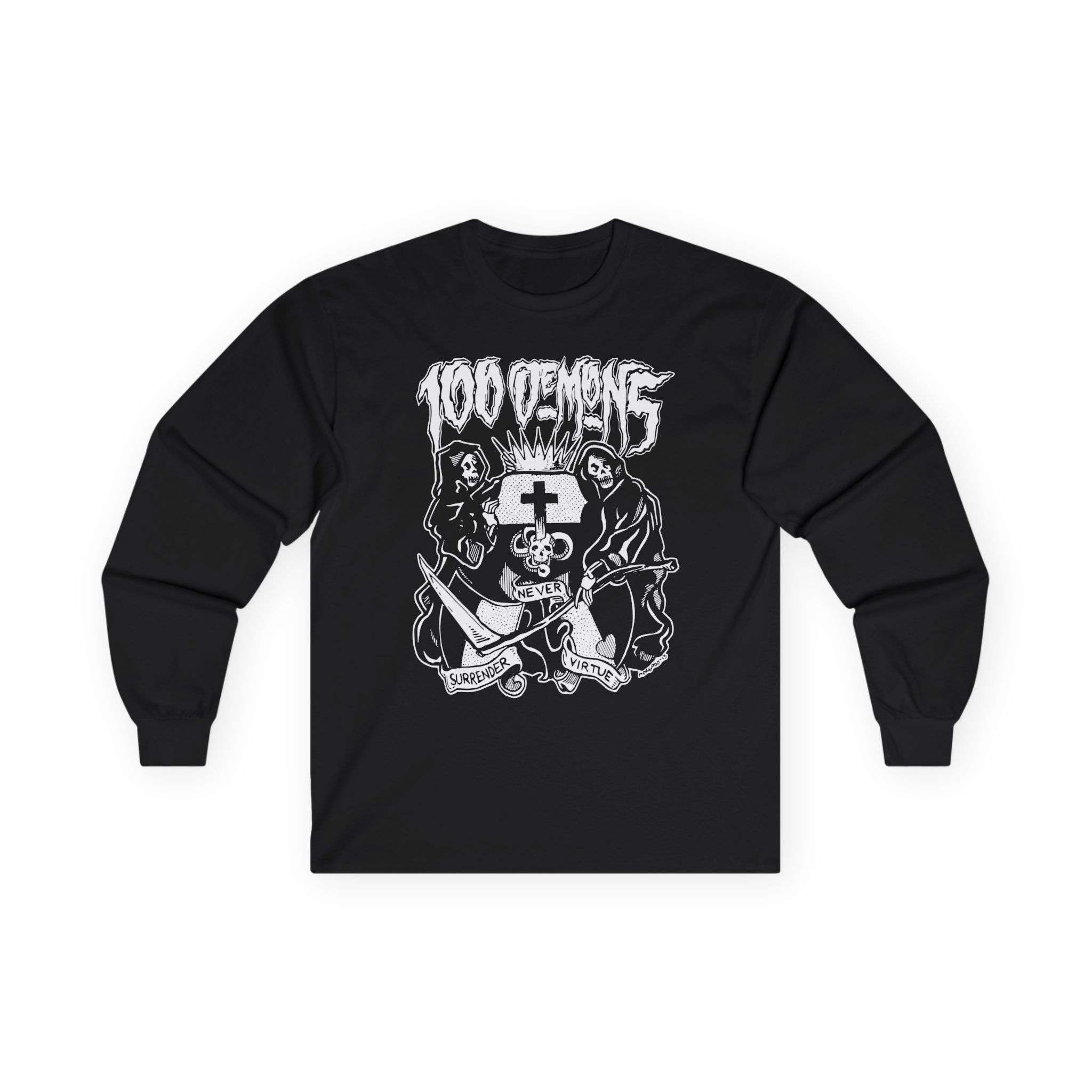 100 Demons Unisex Ultra Cotton Long Sleeve Tee