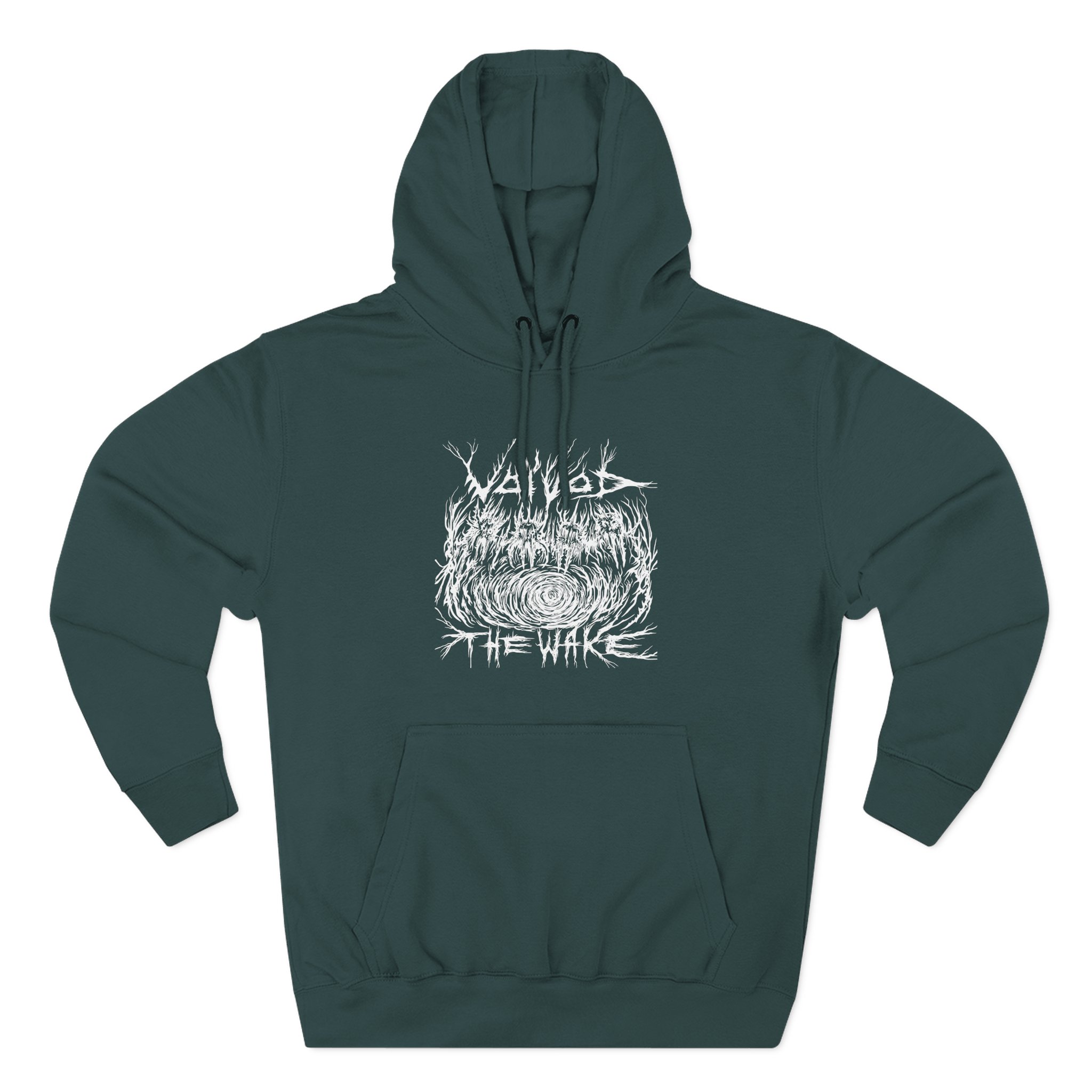 Voivod the Wake Tour Usa Can V2 Three-Panel Fleece Hoodie