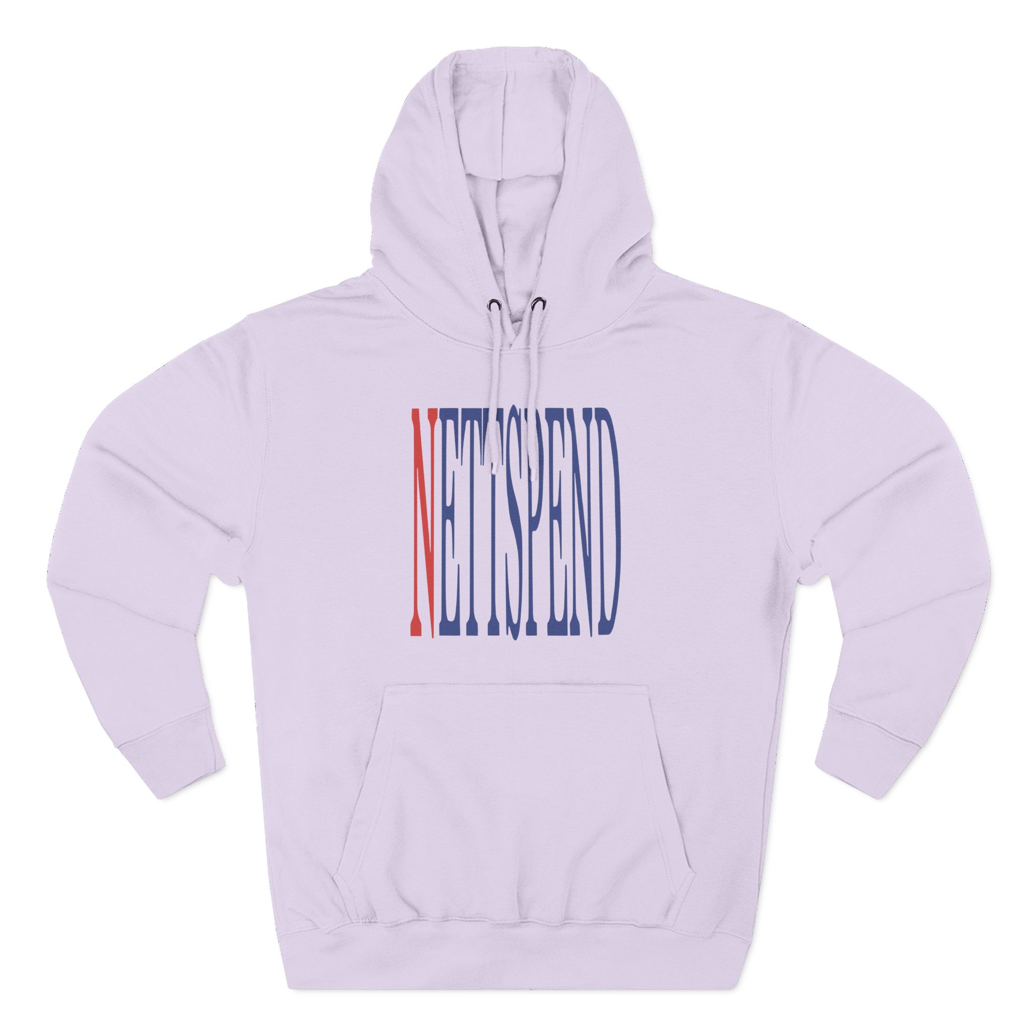 Nettspend Three-Panel Fleece Hoodie