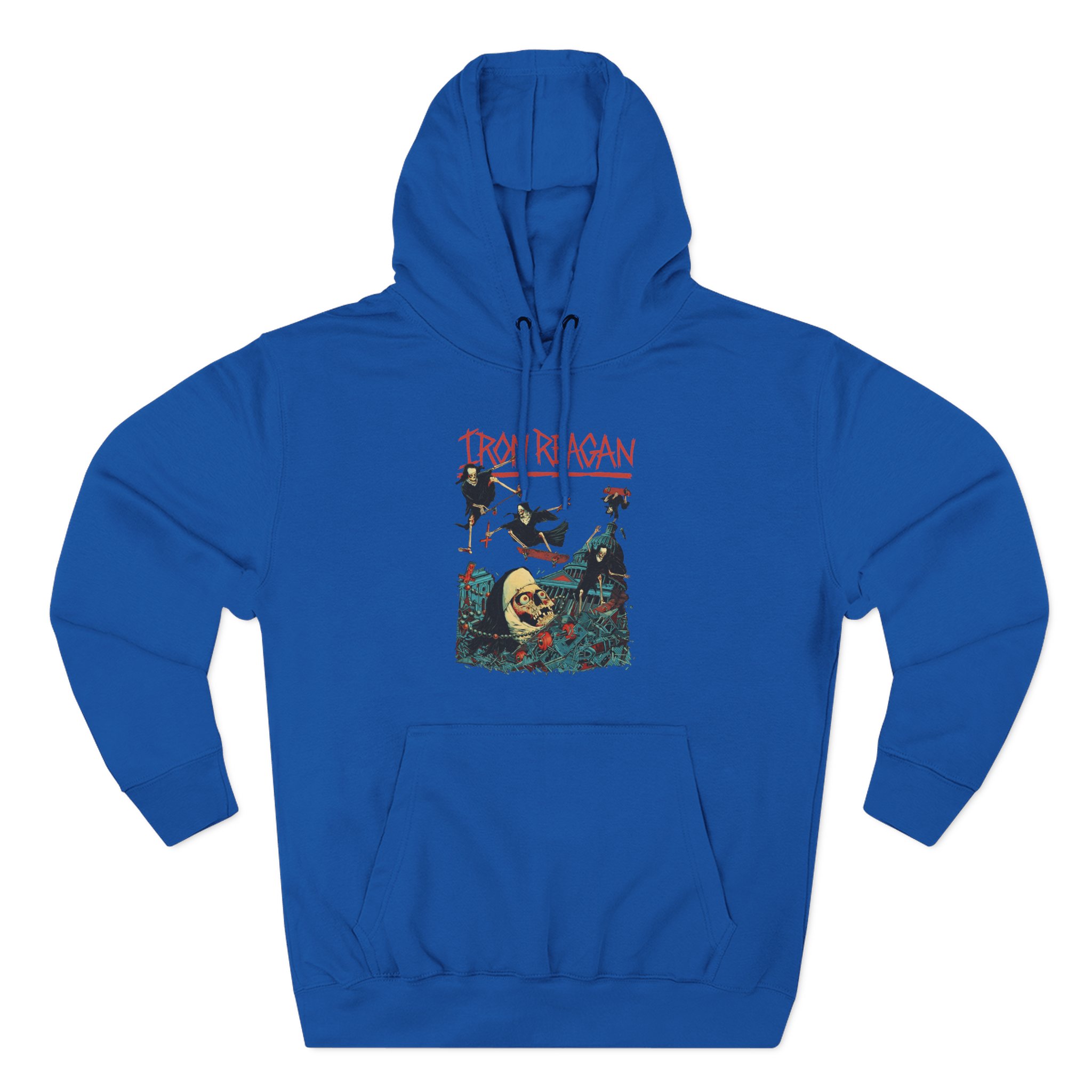 Iron Reagan Three-Panel Fleece Hoodie
