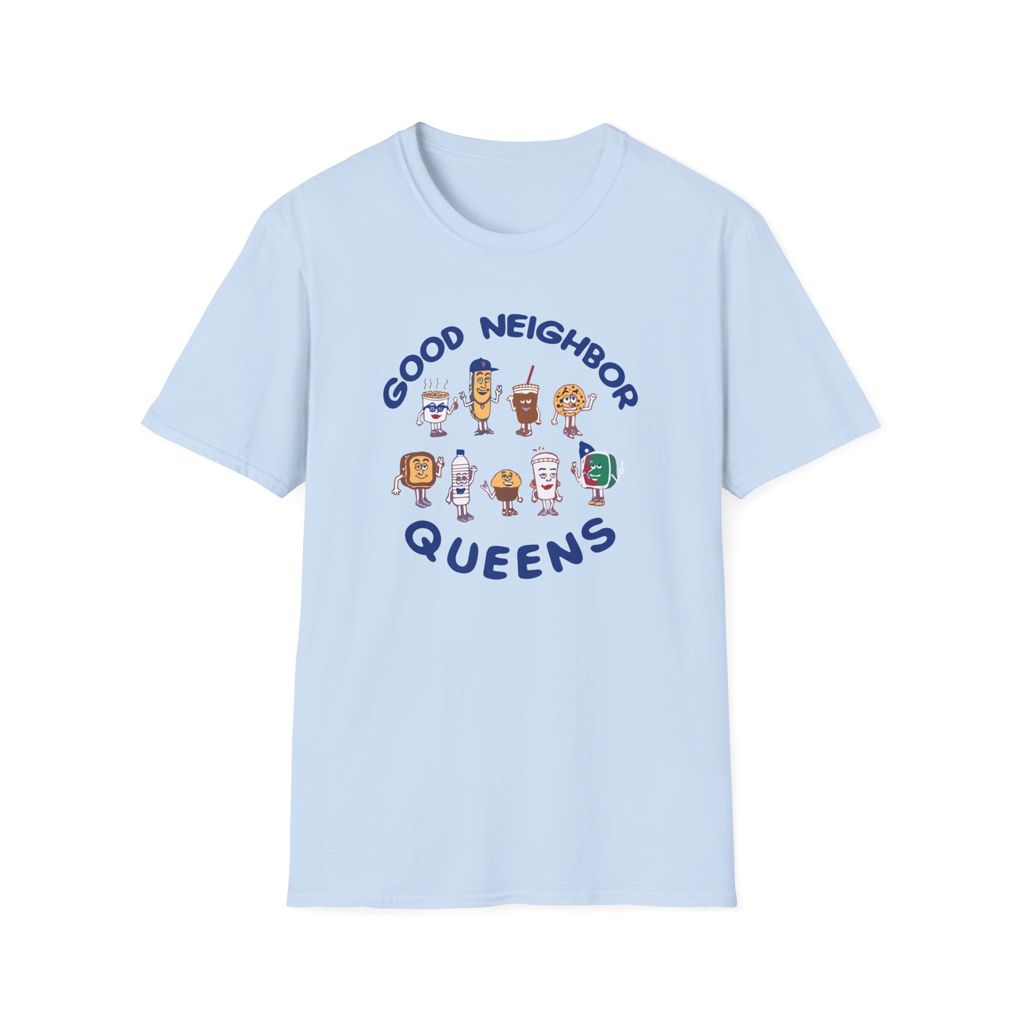 Good Neighbours Queens LS Unisex Softstyle T-Shirt