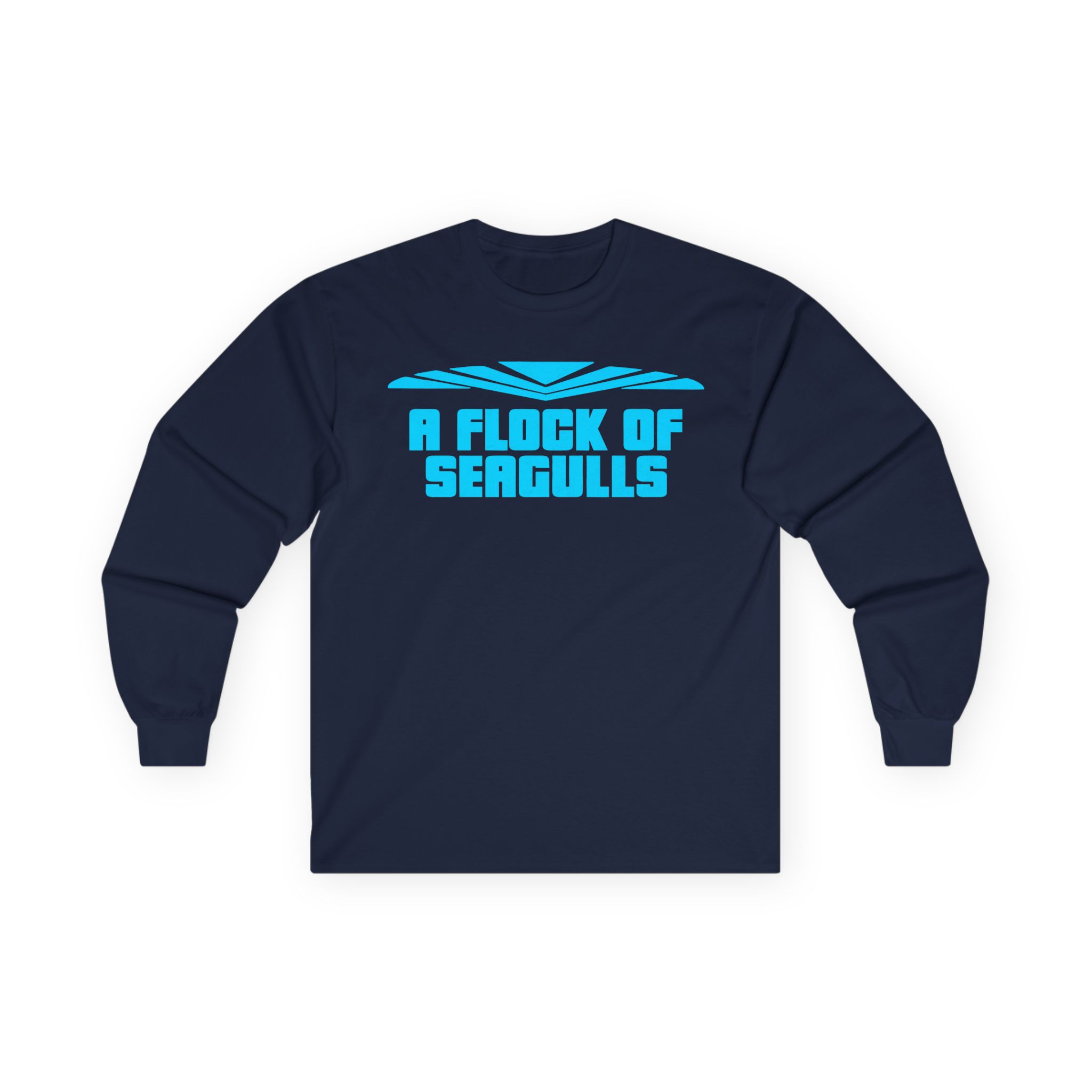 A Flock of Seagulls Logo Unisex Ultra Cotton Long Sleeve Tee
