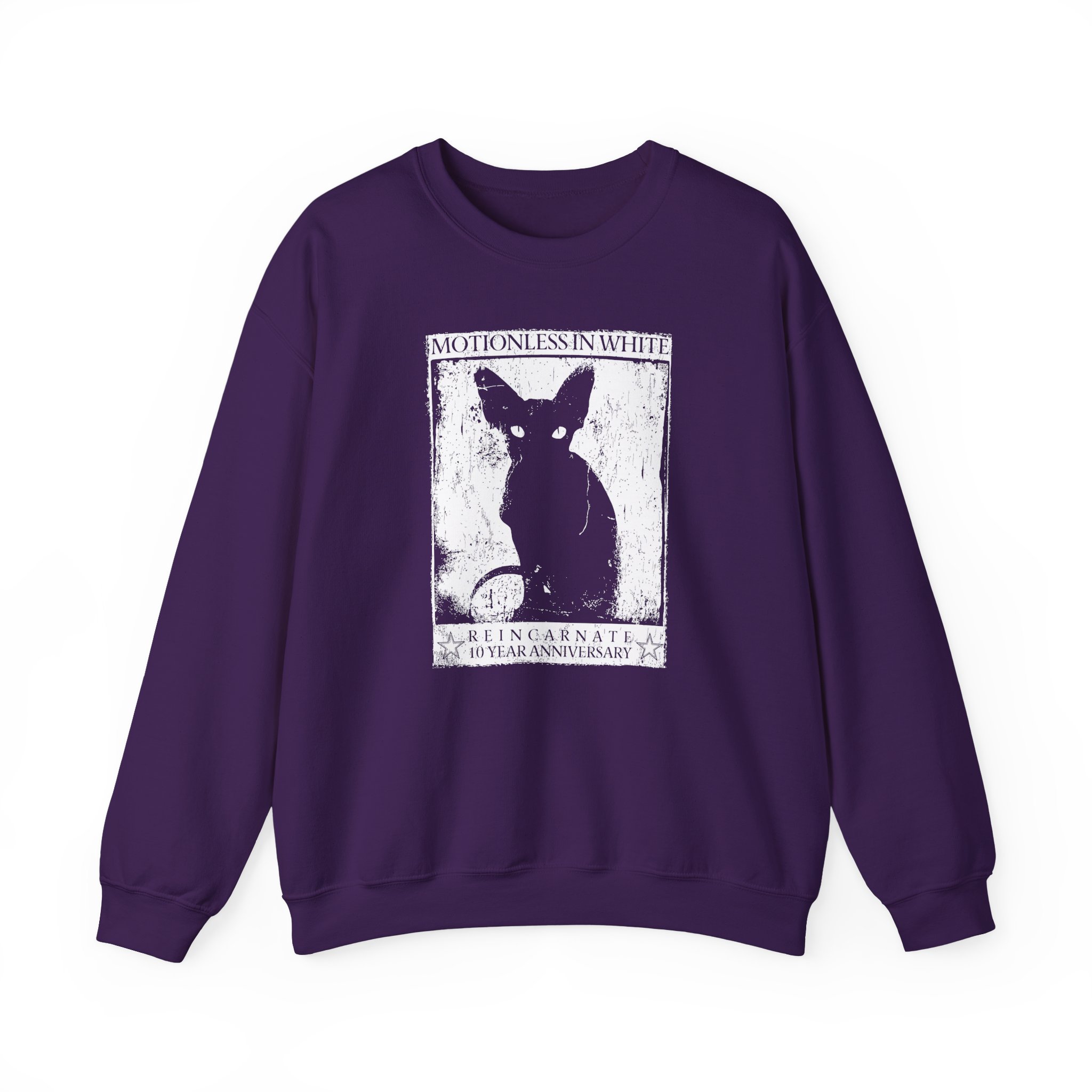 Motionless in White Reincarnate Sphynx Unisex Heavy Blendâ„¢ Crewneck Sweatshirt