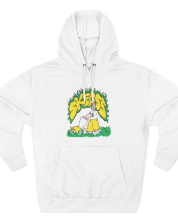 Skegss Lawn Mower Three-Panel Fleece Hoodie