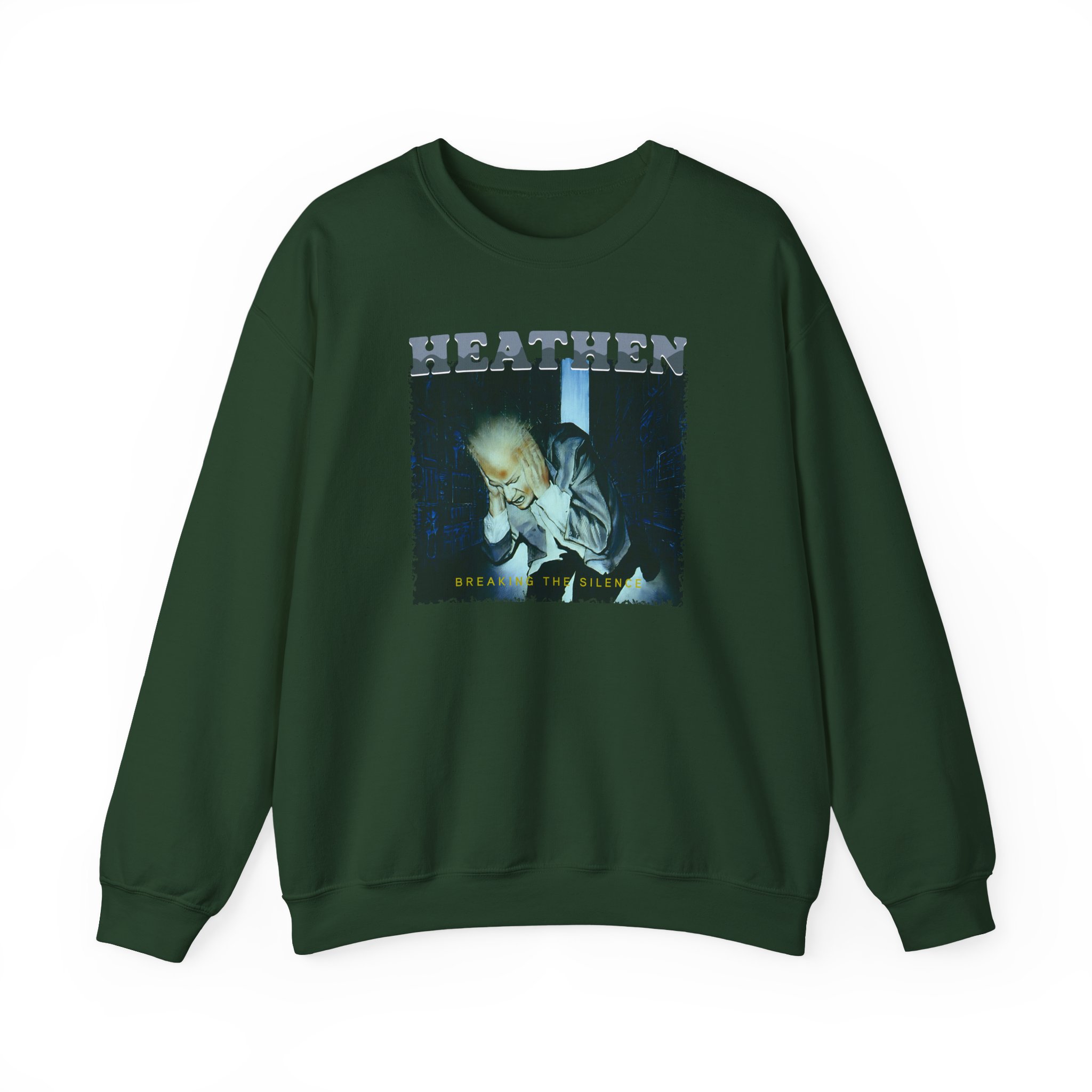 Heathen Breaking The Silence Unisex Heavy Blendâ„¢ Crewneck Sweatshirt