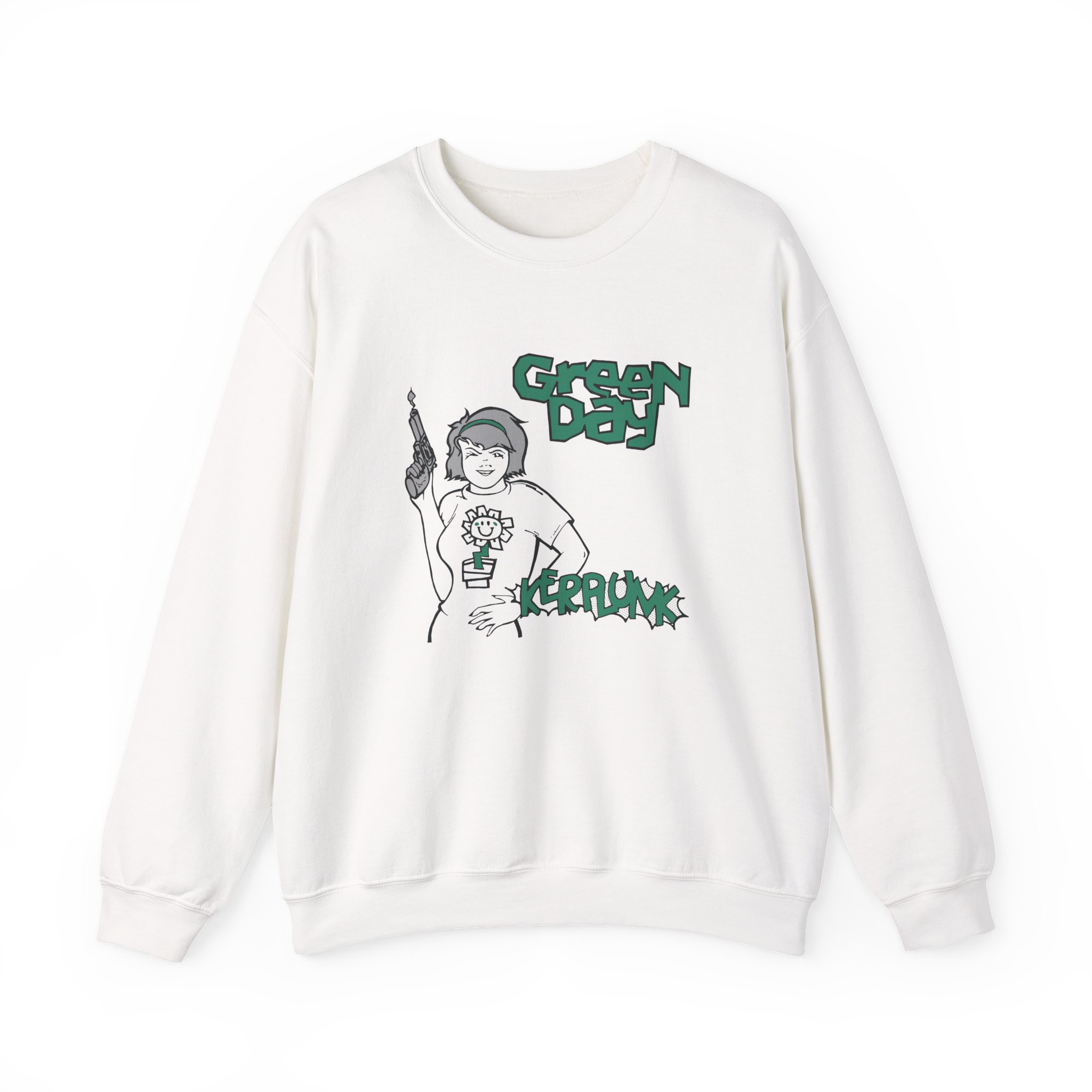 Green Day Kerplunk Baseball Unisex Heavy Blendâ„¢ Crewneck Sweatshirt