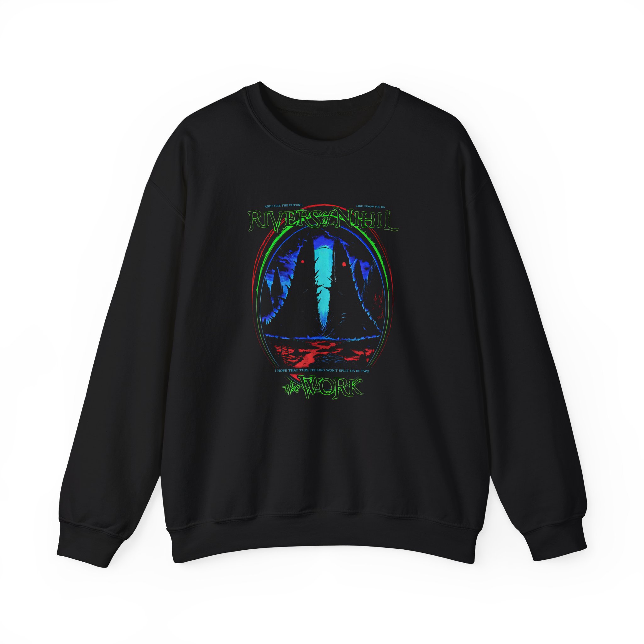 Rivers of Nihil the Work Unisex Heavy Blendâ„¢ Crewneck Sweatshirt