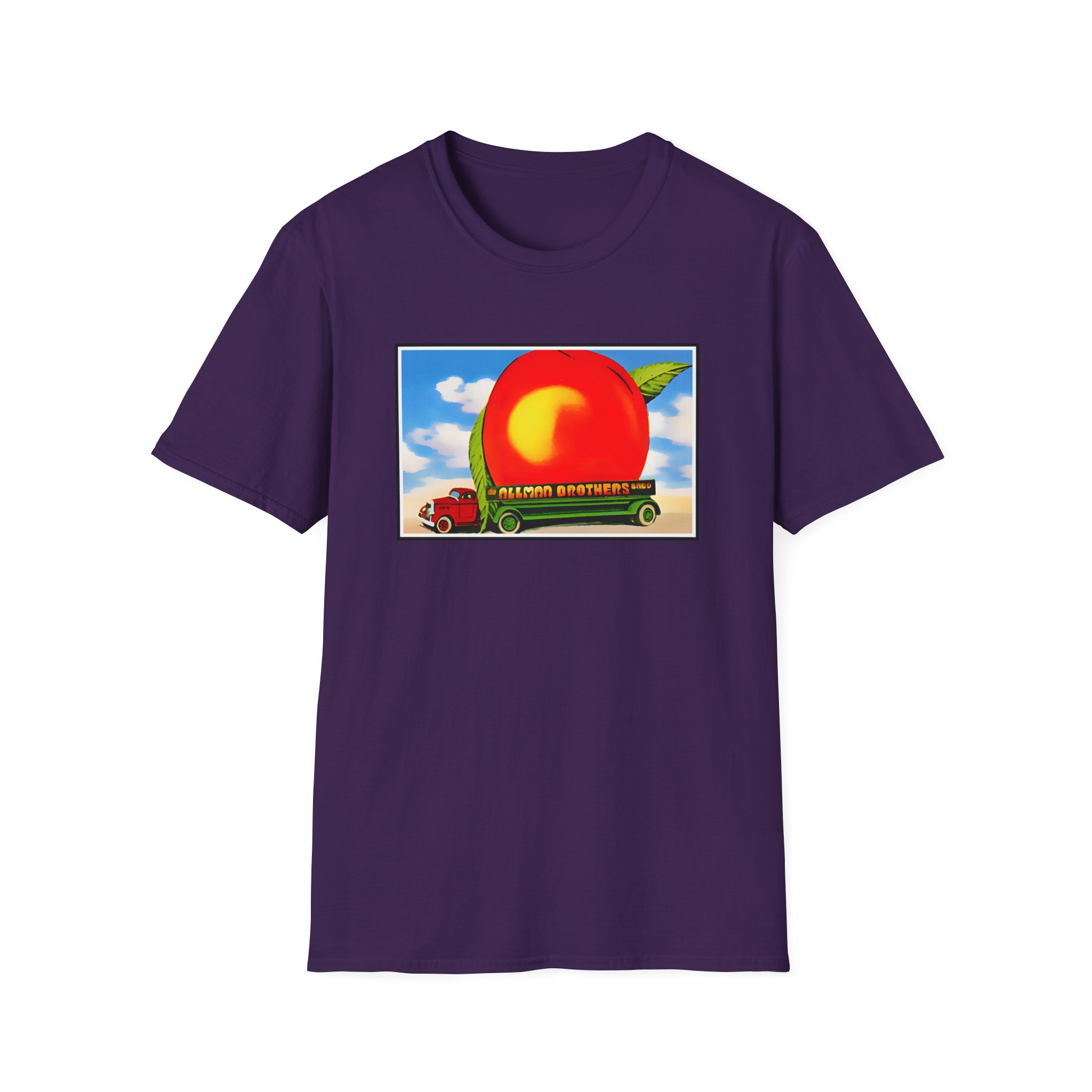 The Allman Brothers Eat a Peach Album Art Unisex Softstyle T-Shirt