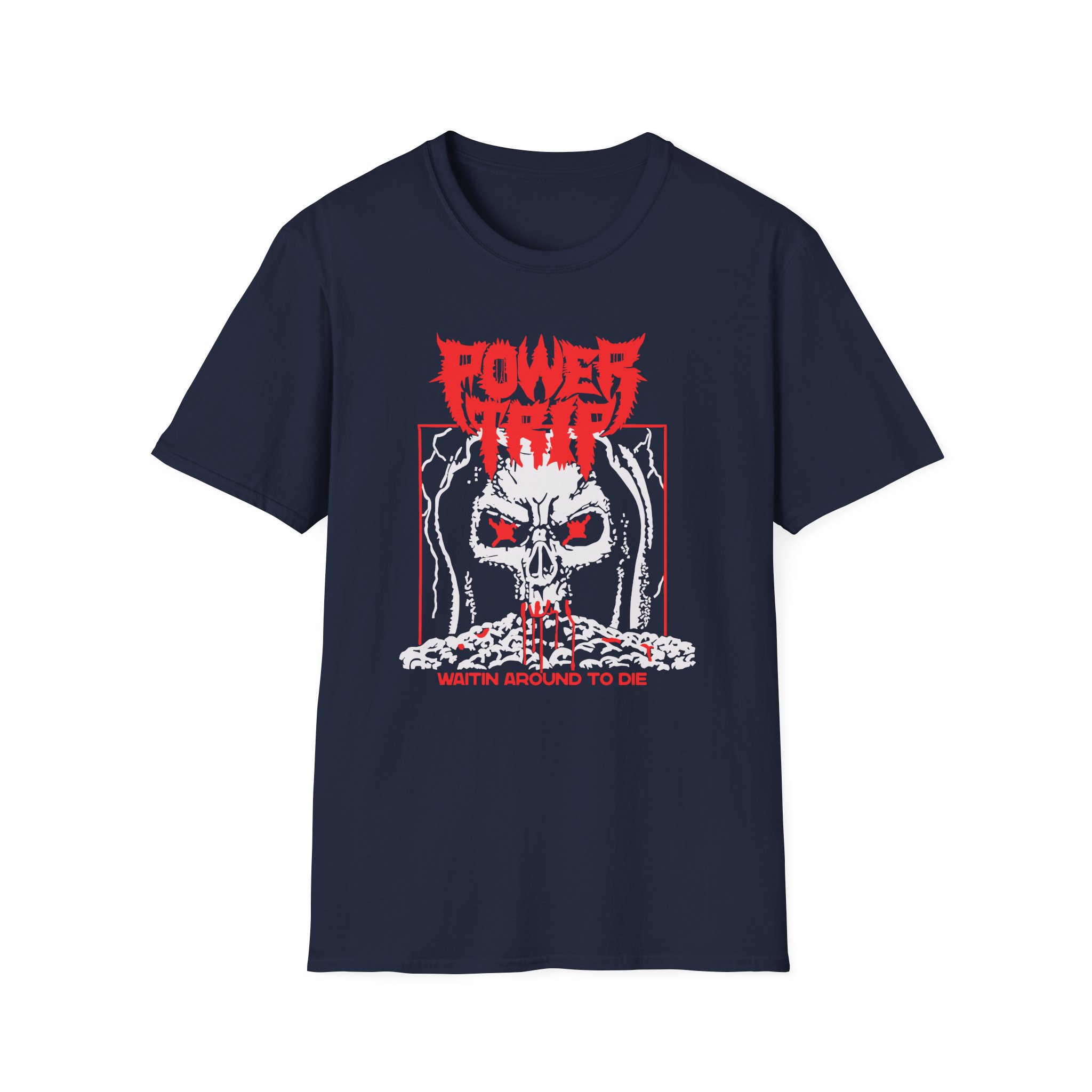 Power Trip Waiting Unisex Softstyle T-Shirt