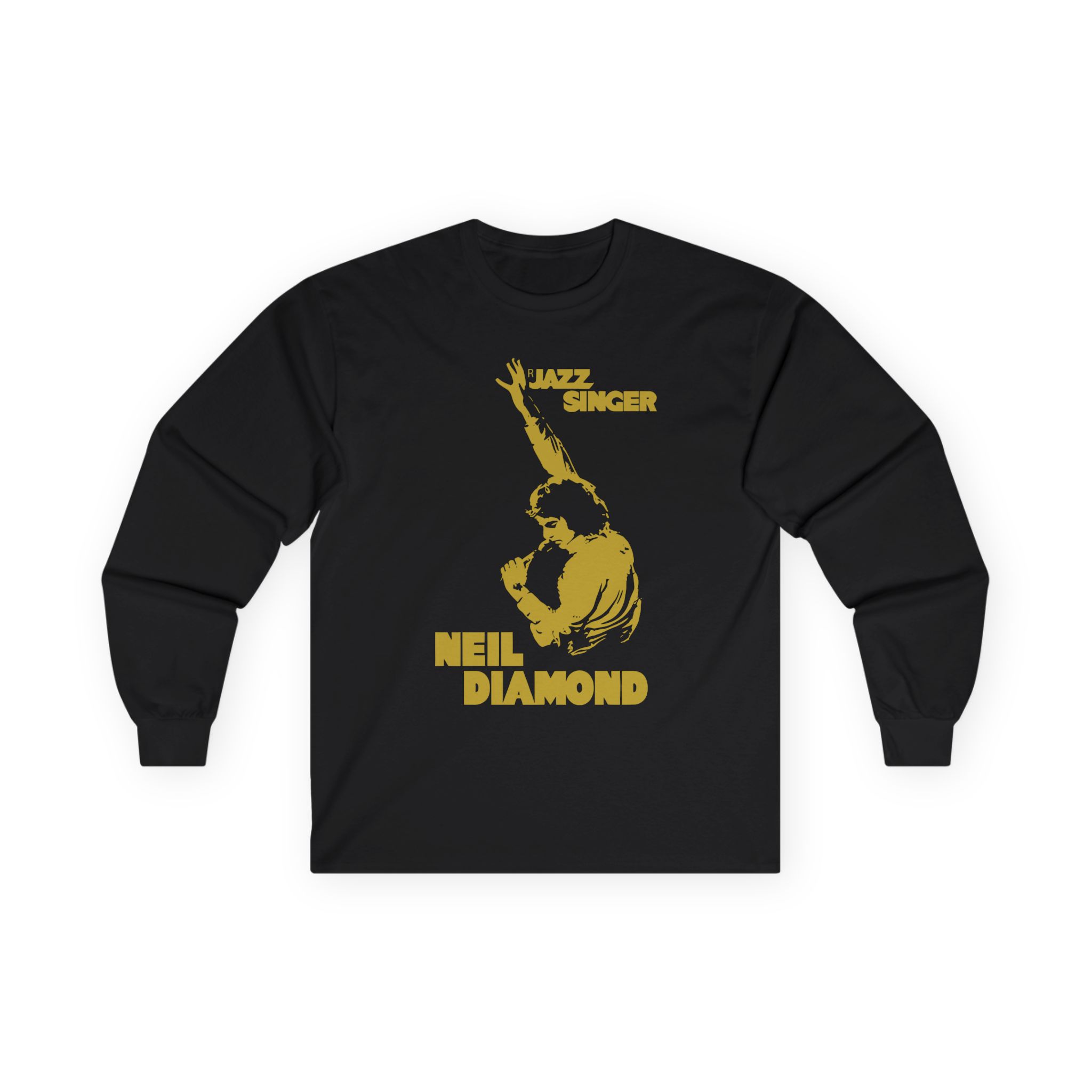 Neil Diamond Jazz Singer Unisex Ultra Cotton Long Sleeve Tee