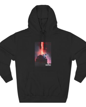 World of Tank Waffentrager Three-Panel Fleece Hoodie