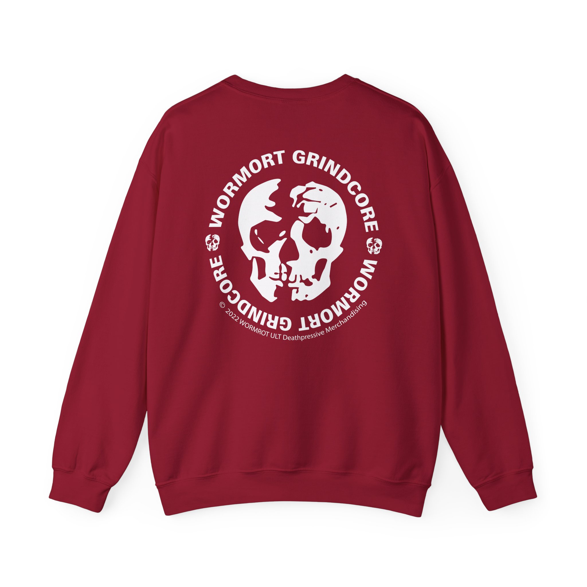 Wormrot in Grind We Rot Unisex Heavy Blendâ„¢ Crewneck Sweatshirt
