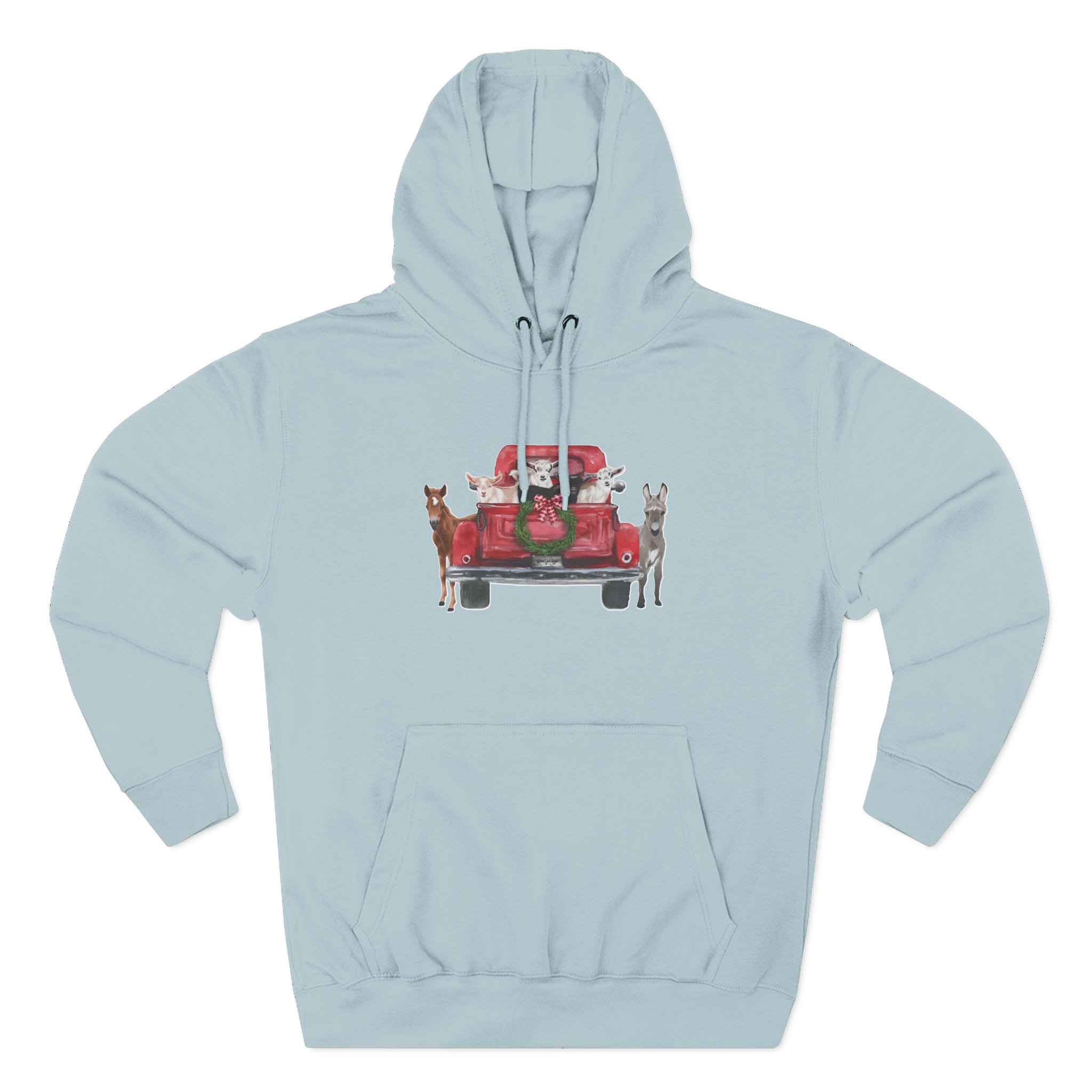 Katie Van Slyke Three-Panel Fleece Hoodie
