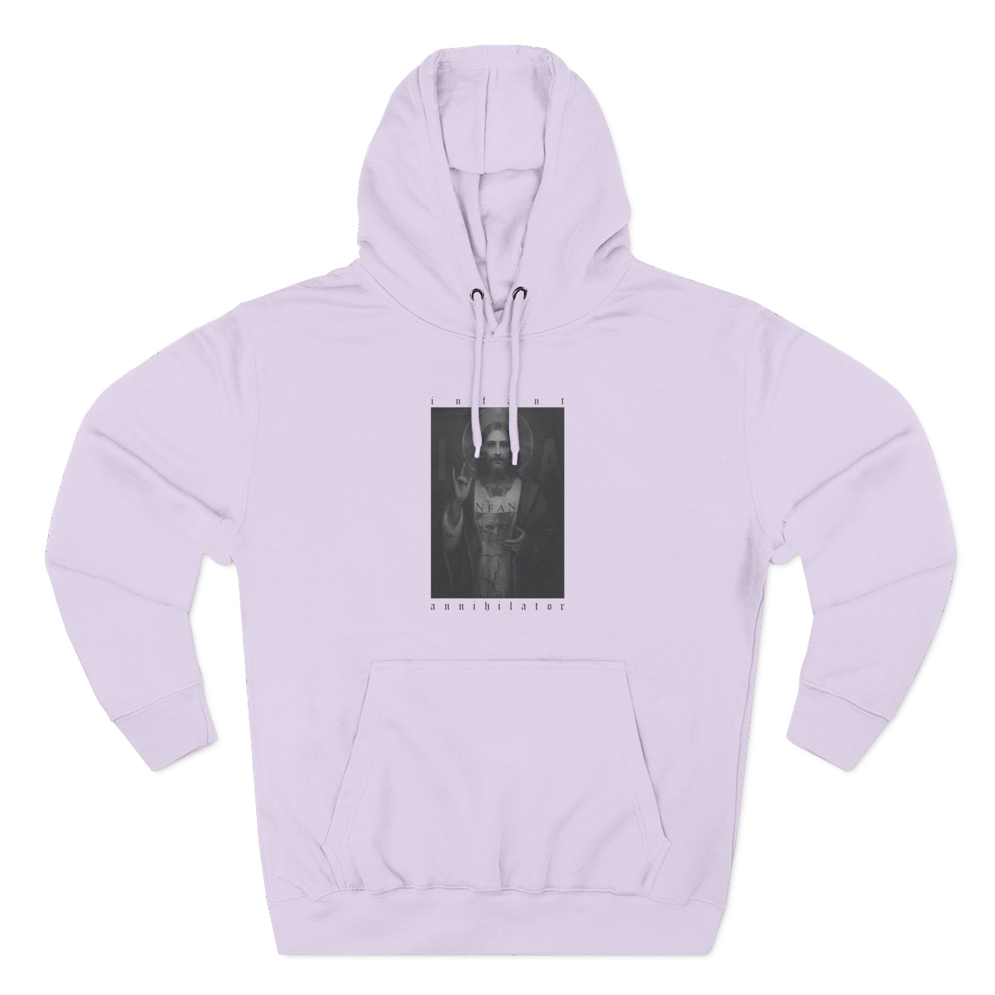Infant Annihilator Jesus Three-Panel Fleece Hoodie