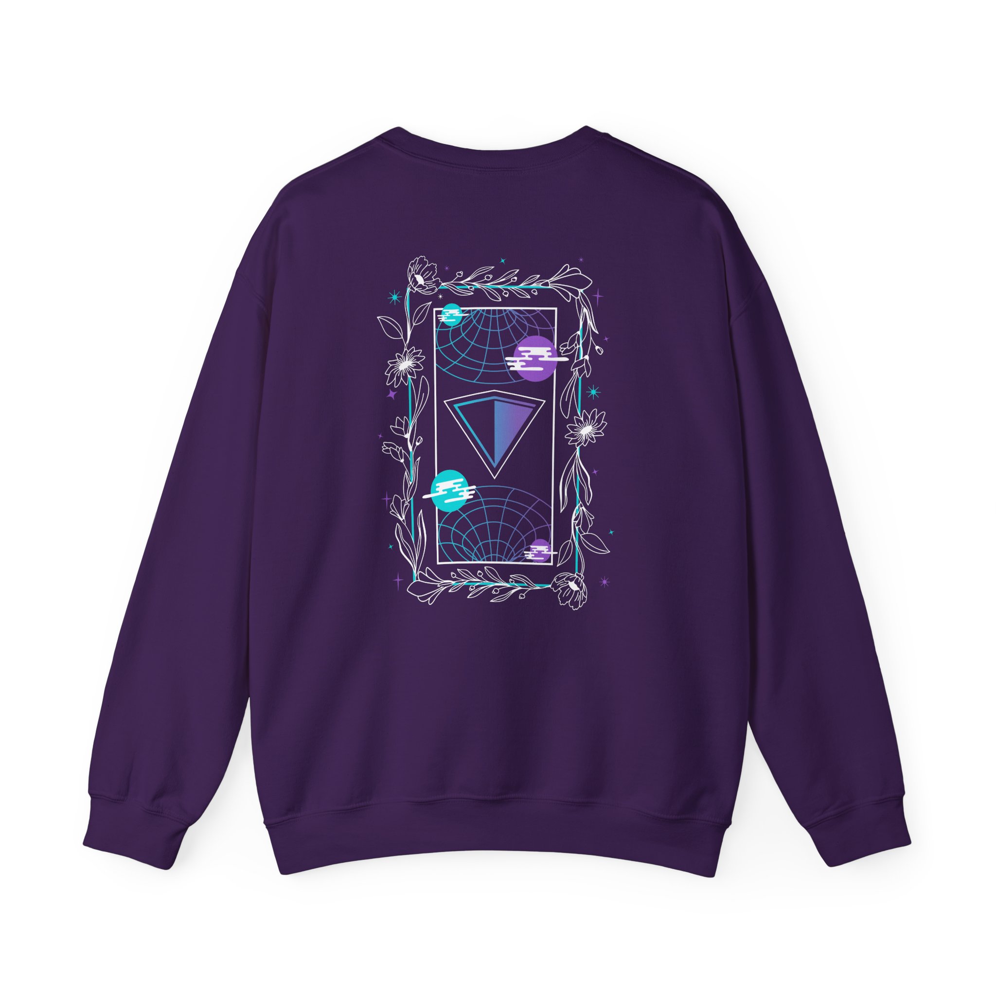 Inzo Astral Bloom Unisex Heavy Blendâ„¢ Crewneck Sweatshirt