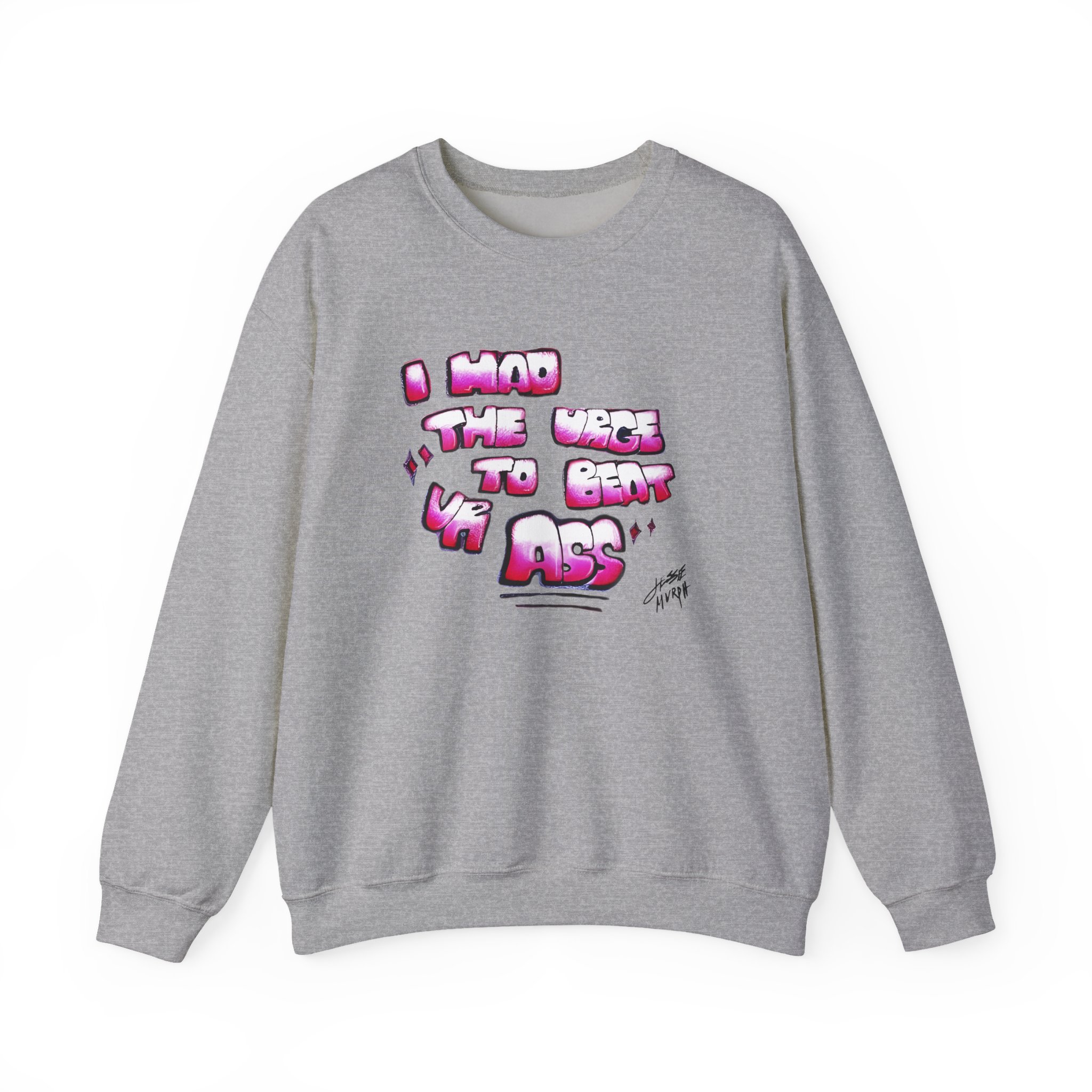 Jessie Murph Beat Ya Ass Unisex Heavy Blendâ„¢ Crewneck Sweatshirt