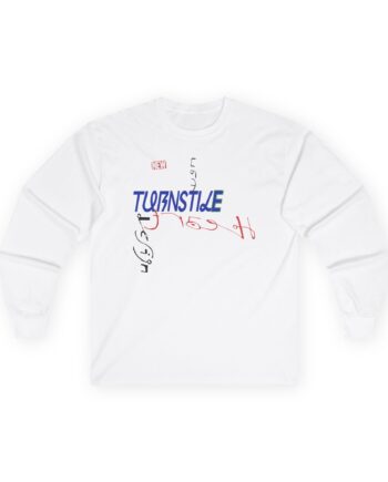 Turnstile New Heart Design Unisex Ultra Cotton Long Sleeve Tee