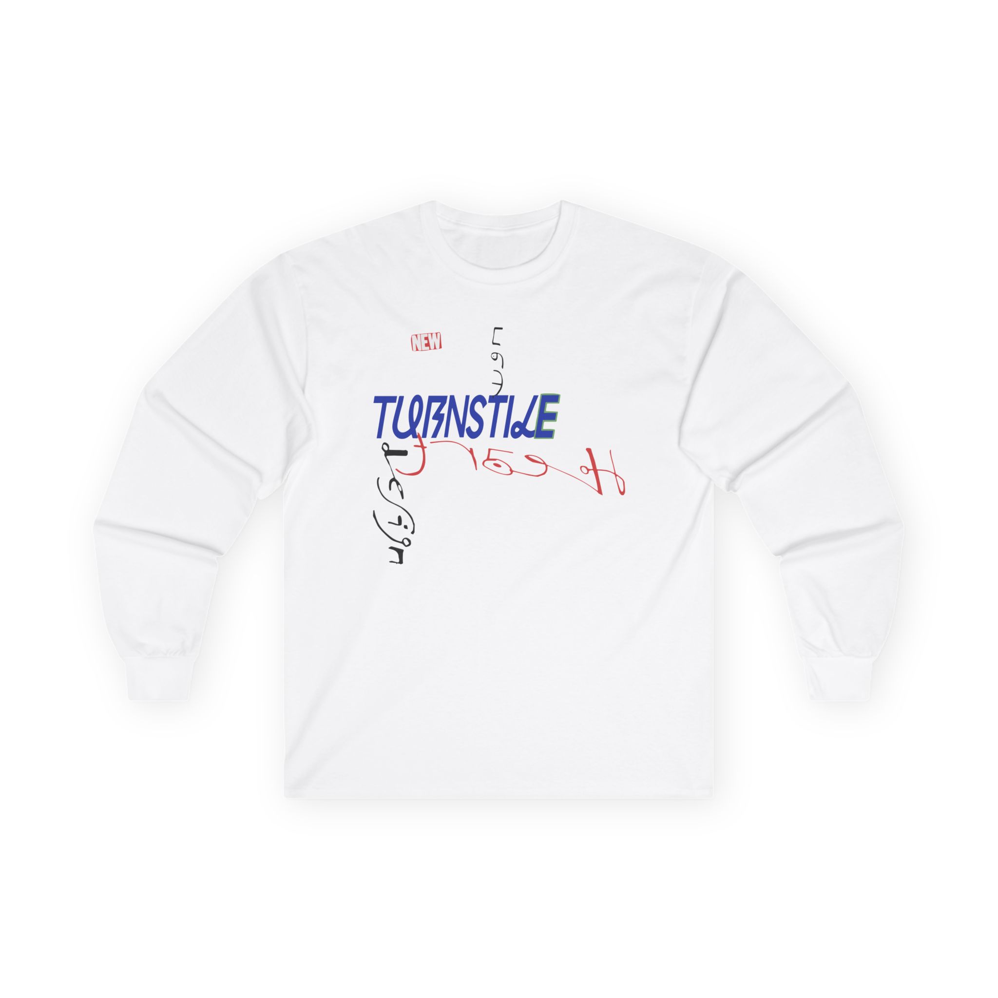 Turnstile New Heart Design Unisex Ultra Cotton Long Sleeve Tee