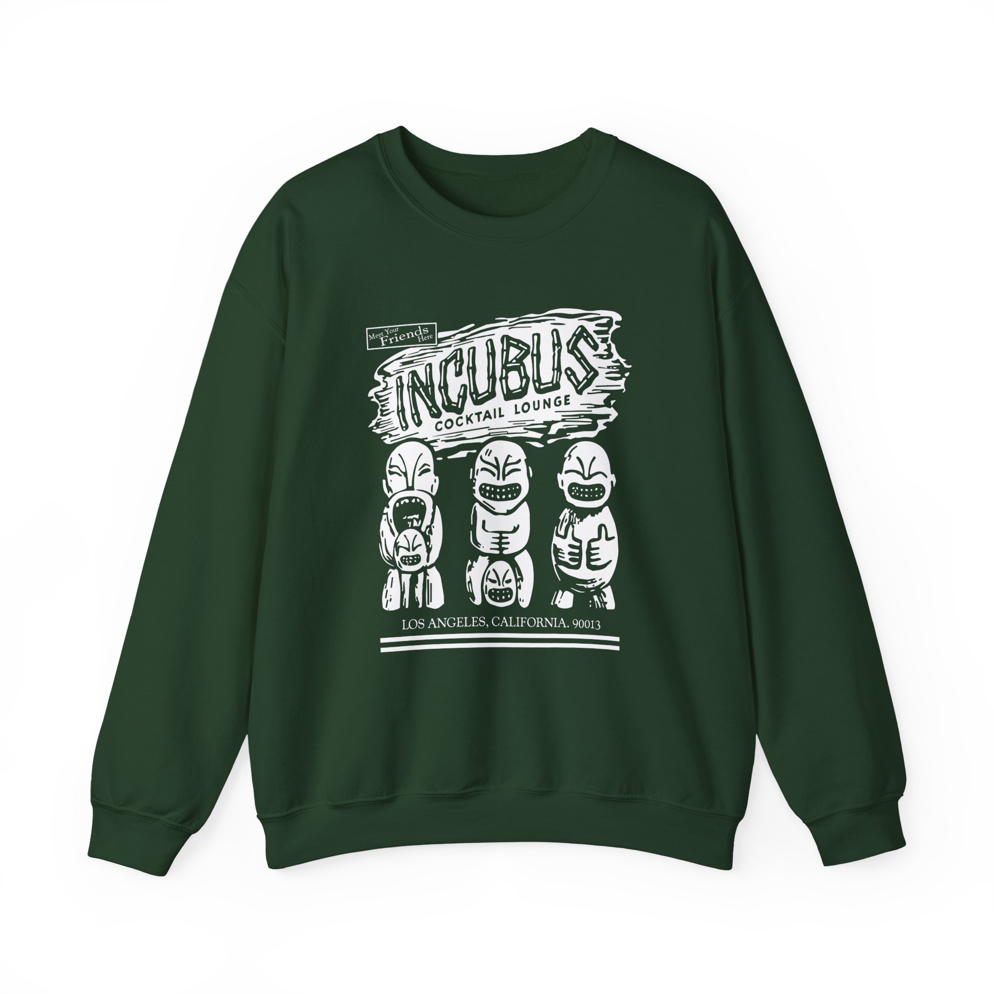 Incubus Cocktail Lounge Unisex Heavy Blendâ„¢ Crewneck Sweatshirt