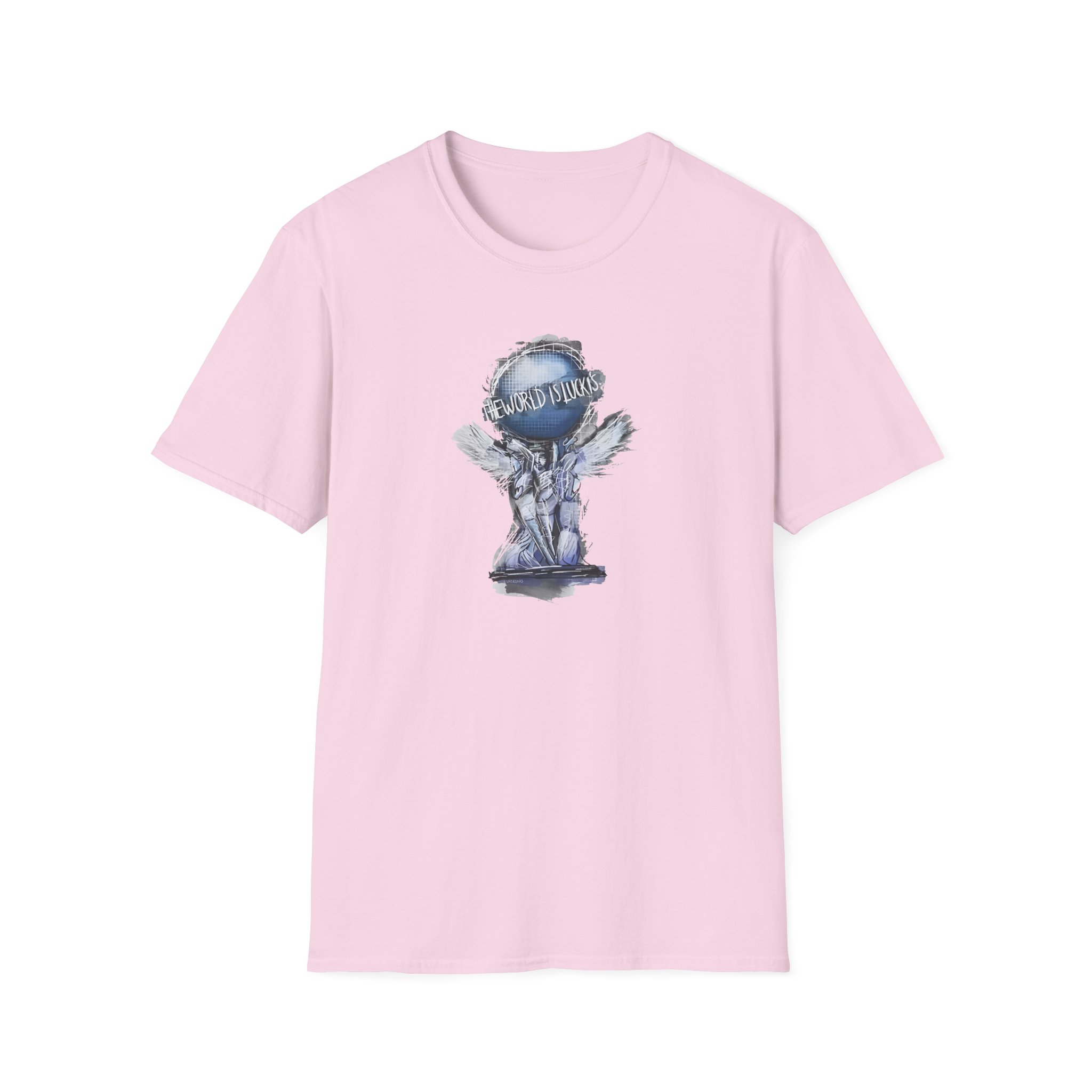 Lucki World Is Lucki's Unisex Softstyle T-Shirt