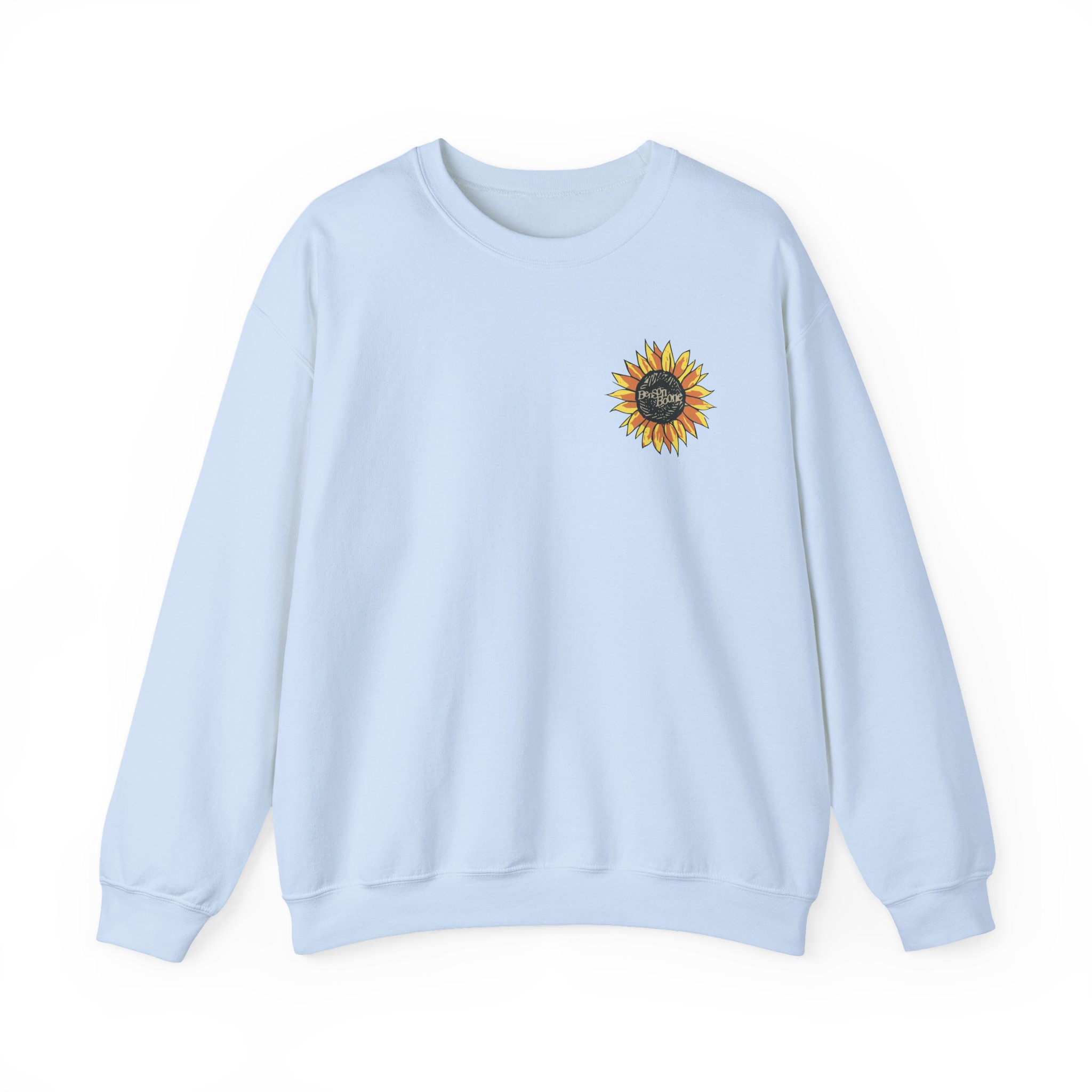 Benson Boone Sunflower Unisex Heavy Blendâ„¢ Crewneck Sweatshirt