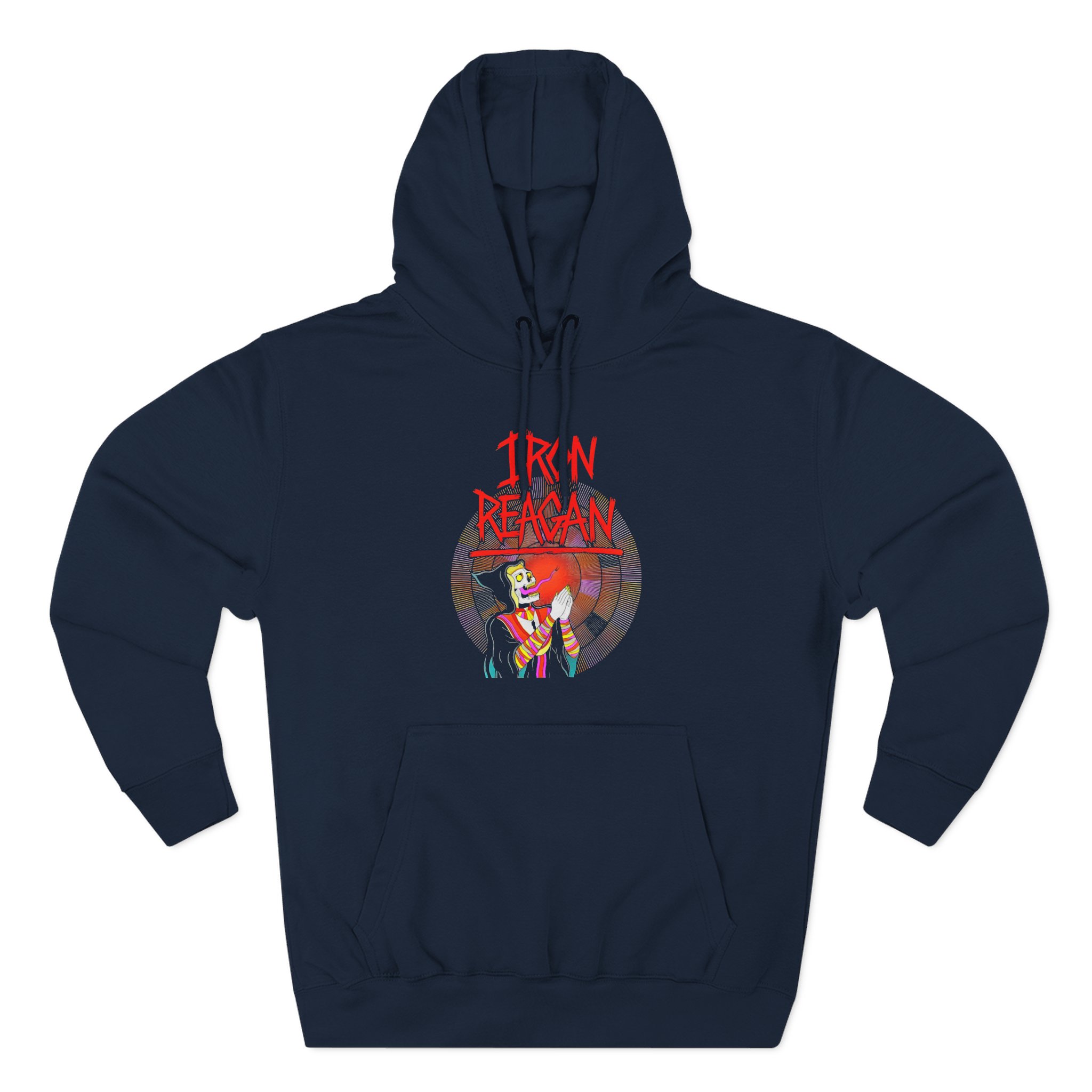 Iron Reagan Crossover Ministry Three-Panel Fleece Hoodie