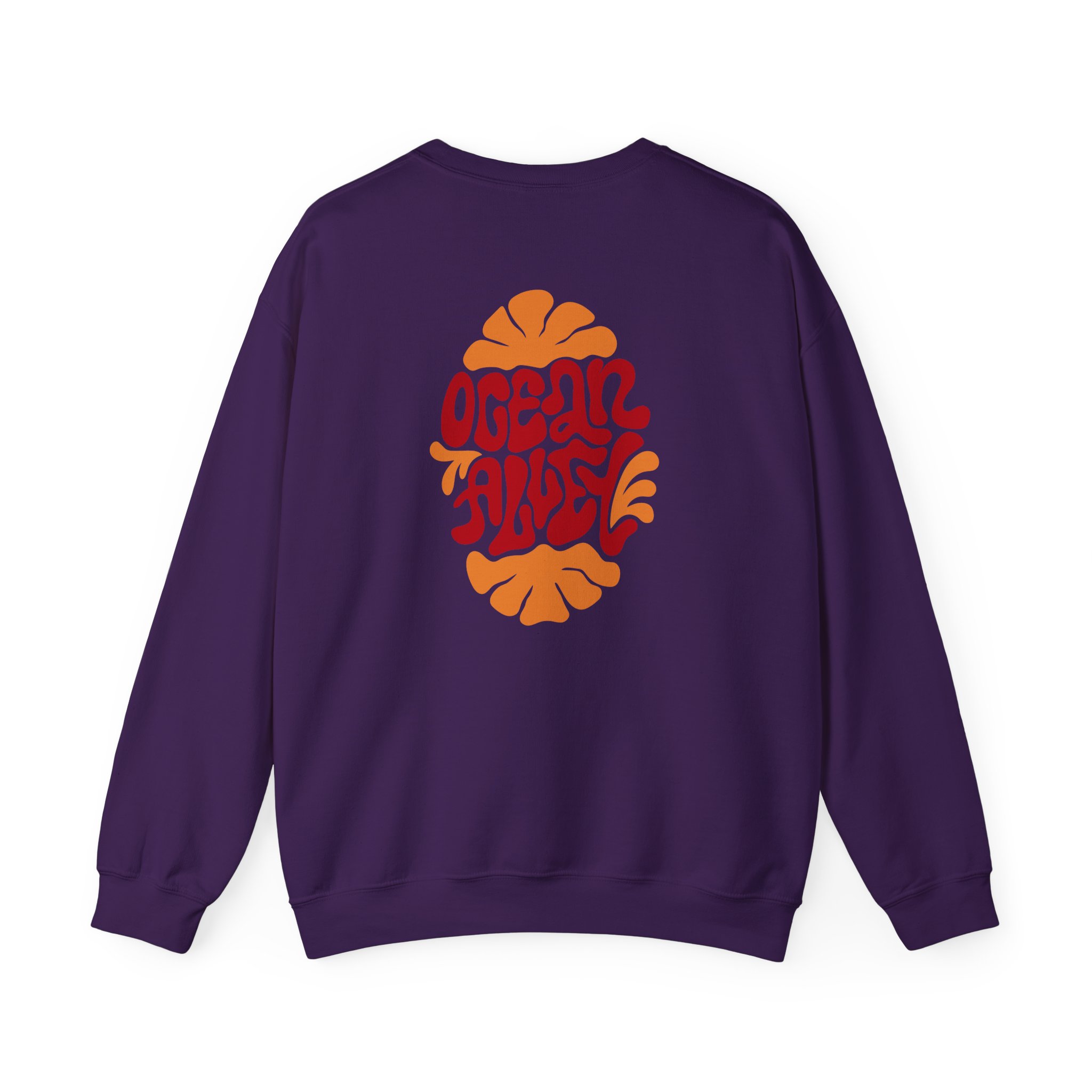 Ocean Alley Cracked Egg Unisex Heavy Blendâ„¢ Crewneck Sweatshirt