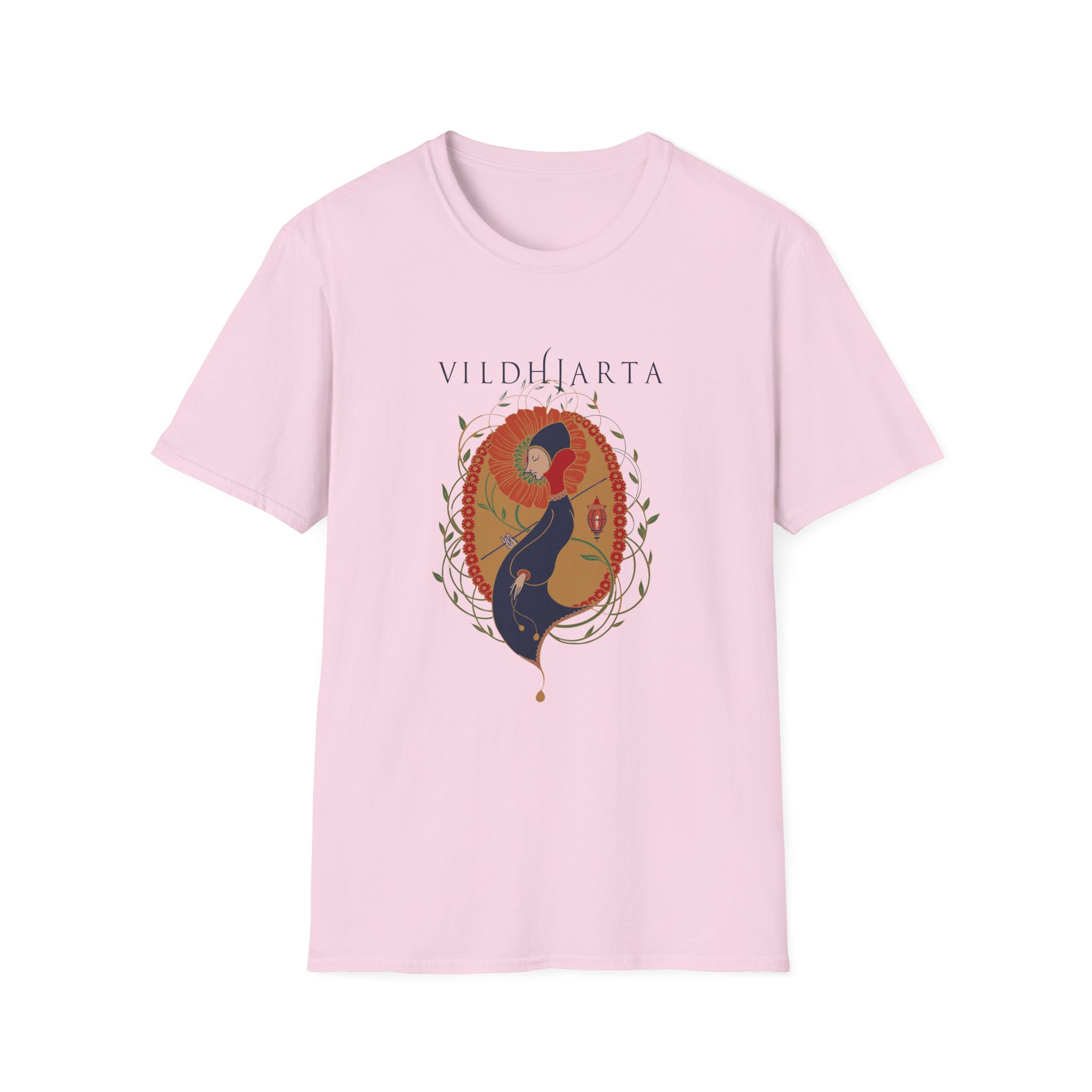 Vildhjarta Lantern Lady Unisex Softstyle T-shirt