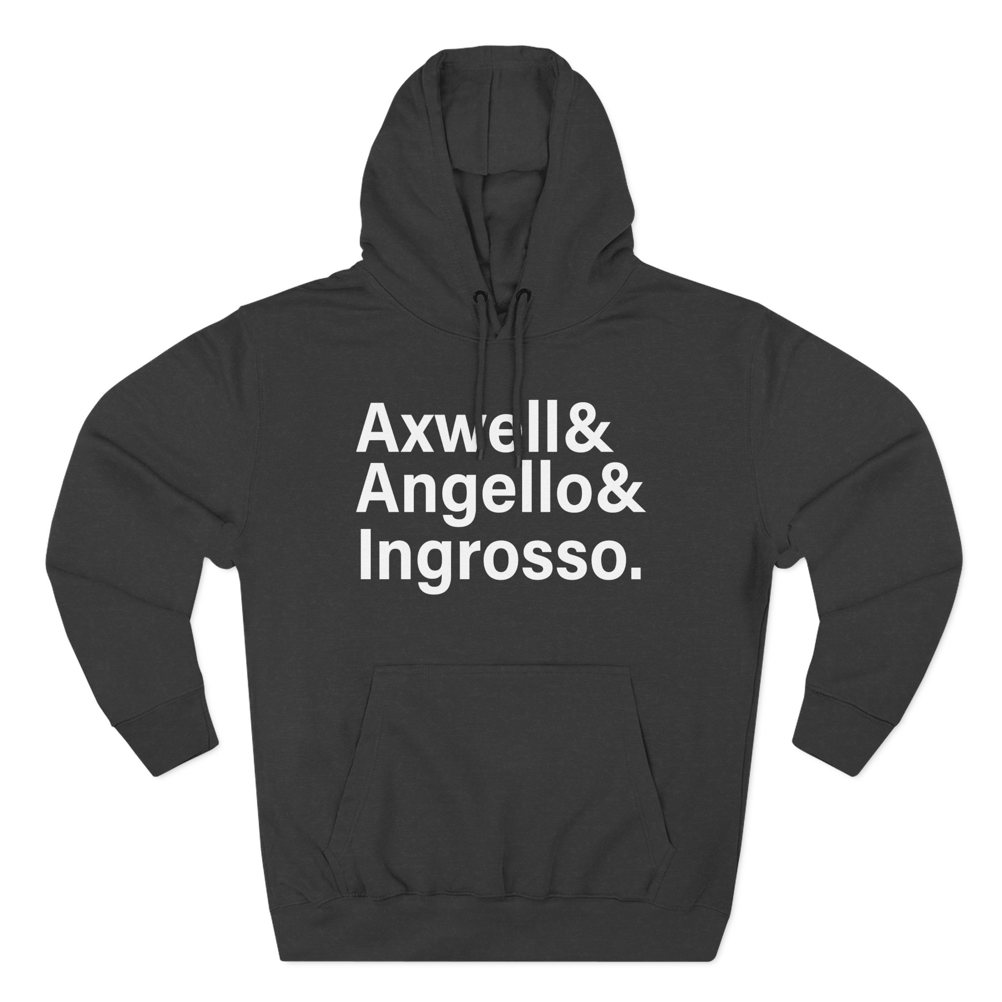 Axwell Angello Ingrosso Three-Panel Fleece Hoodie