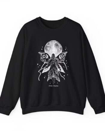 Paris Paloma Fairy Moon Unisex Heavy Blend™ Crewneck Sweatshirt