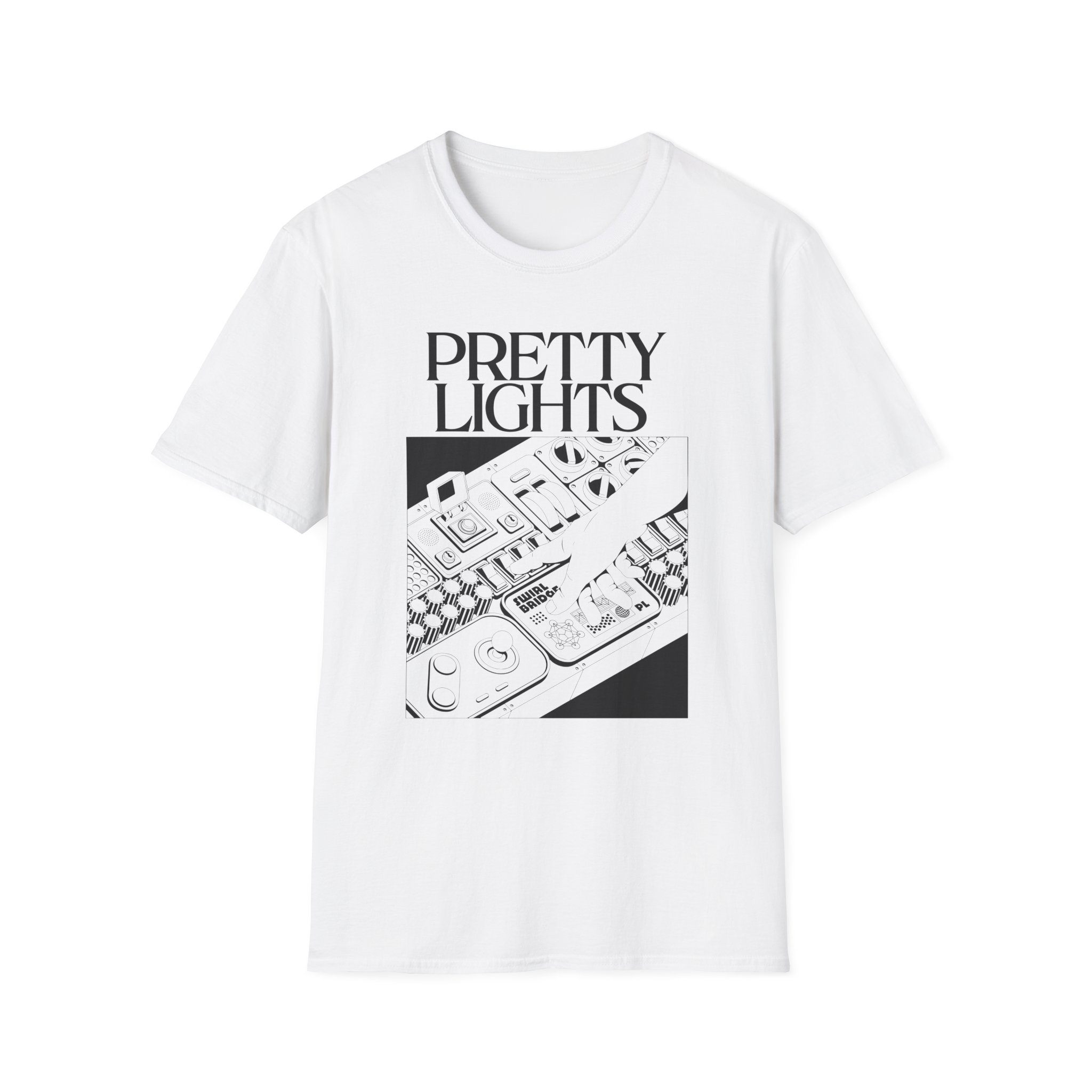 Pretty Lights Control Unisex Softstyle T-Shirt