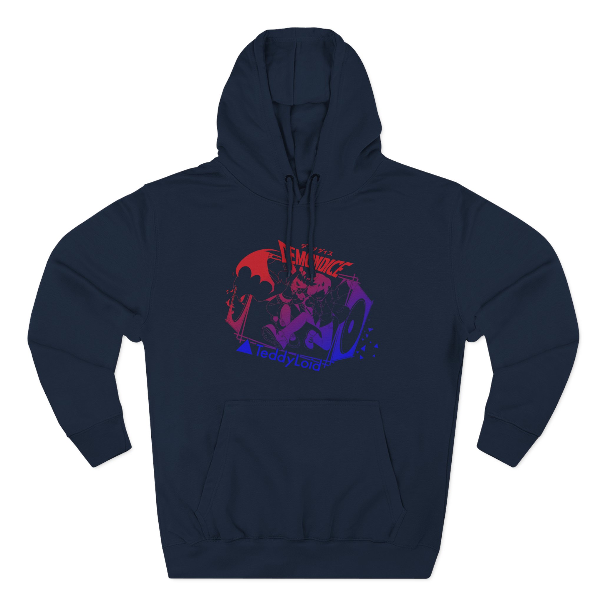 Demondice Three-Panel Fleece Hoodie