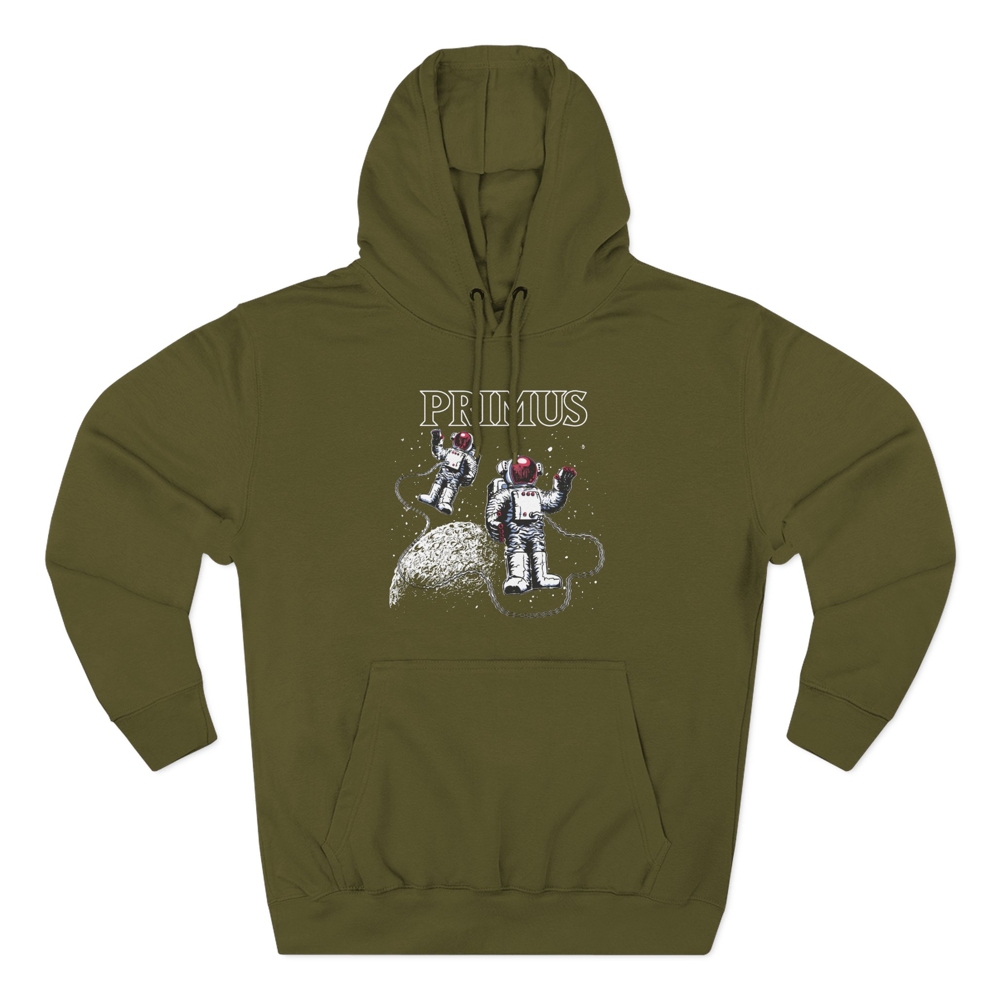 Primus Astronaut On The Moon Three-Panel Fleece Hoodie
