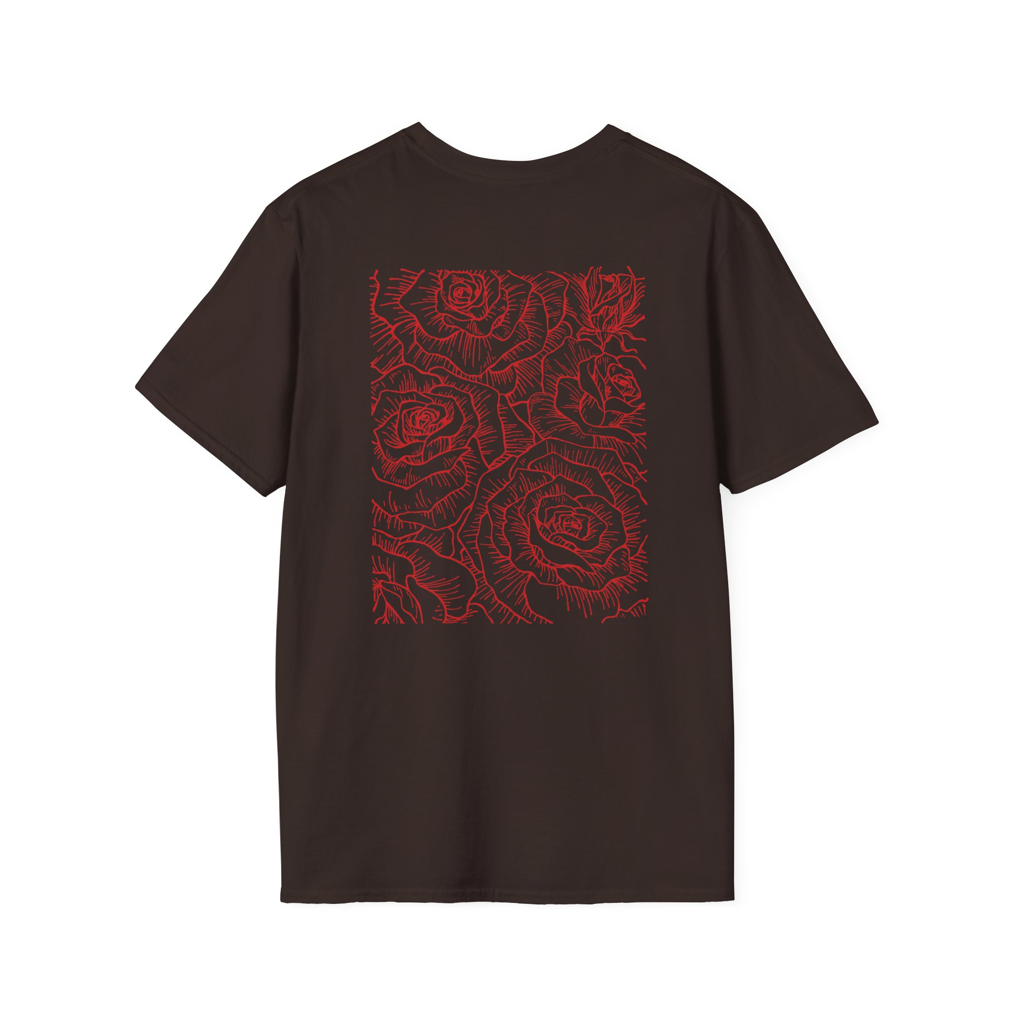 Ceremony Red Roses Unisex Softstyle T-Shirt