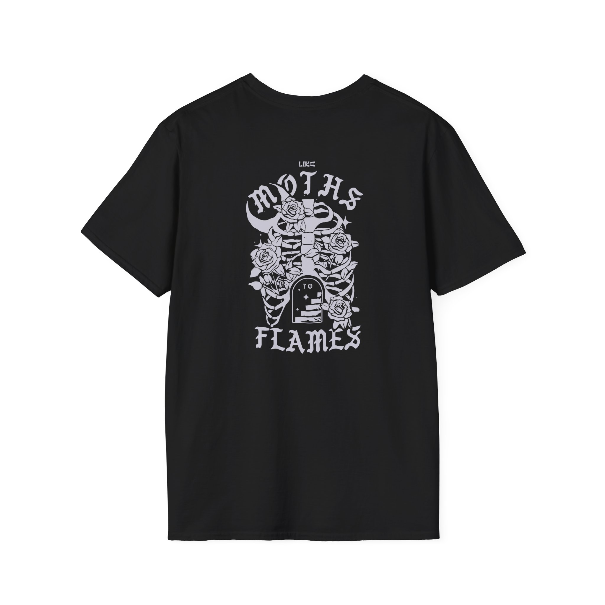 Like Moths to Flames Unisex Softstyle T-Shirt