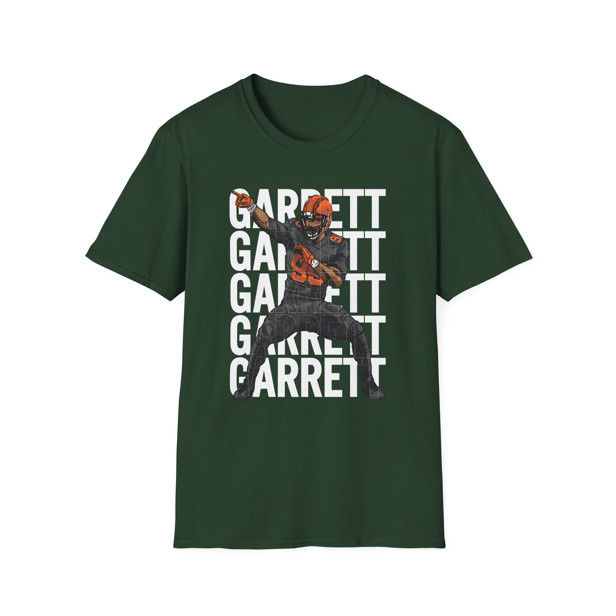 Myles Garrett Repeat Unisex Softstyle T-Shirt