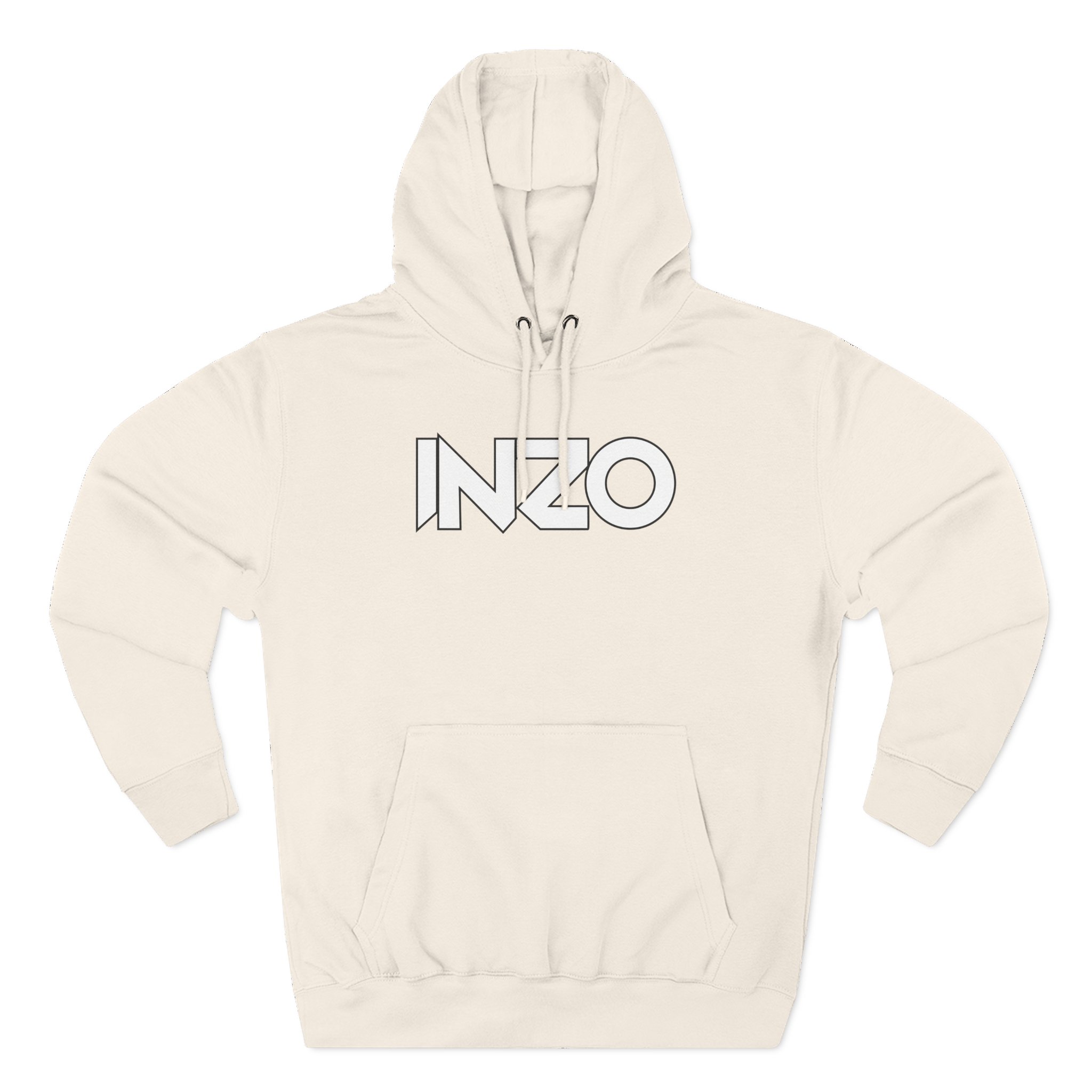 Inzo Three-Panel Fleece Hoodie