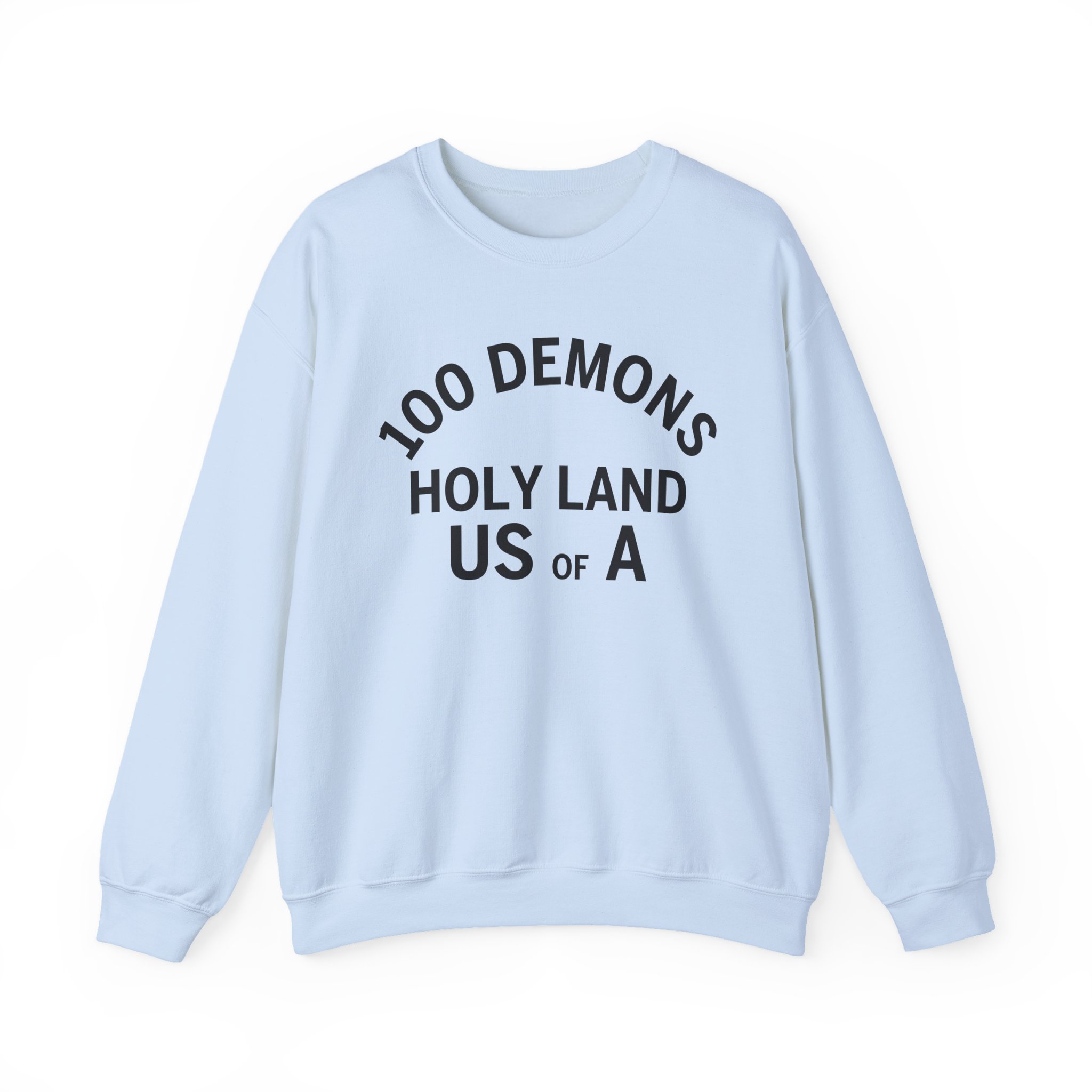 100 Demons Holyland Unisex Heavy Blendâ„¢ Crewneck Sweatshirt