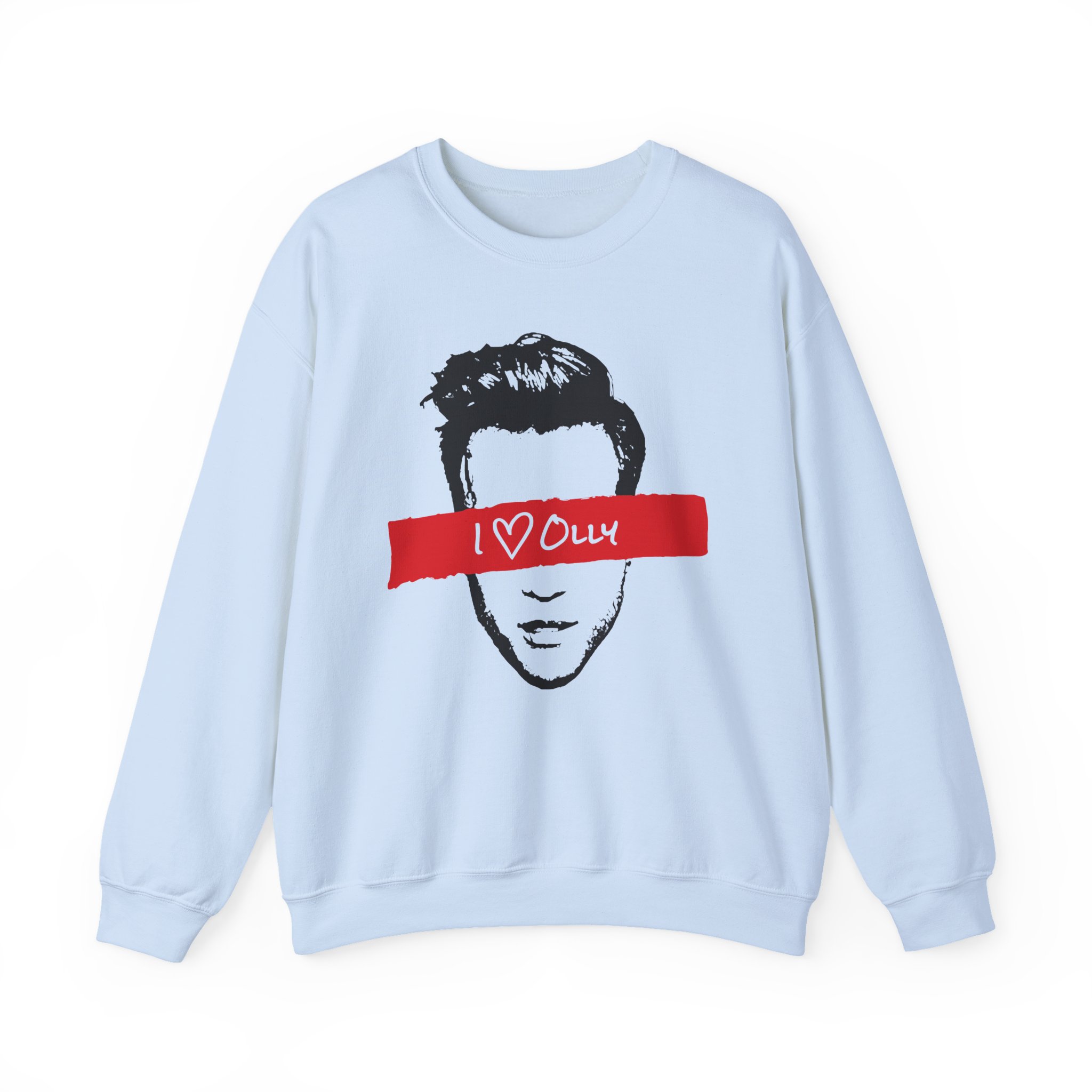 Olly Murs I Heart Olly Unisex Heavy Blendâ„¢ Crewneck Sweatshirt