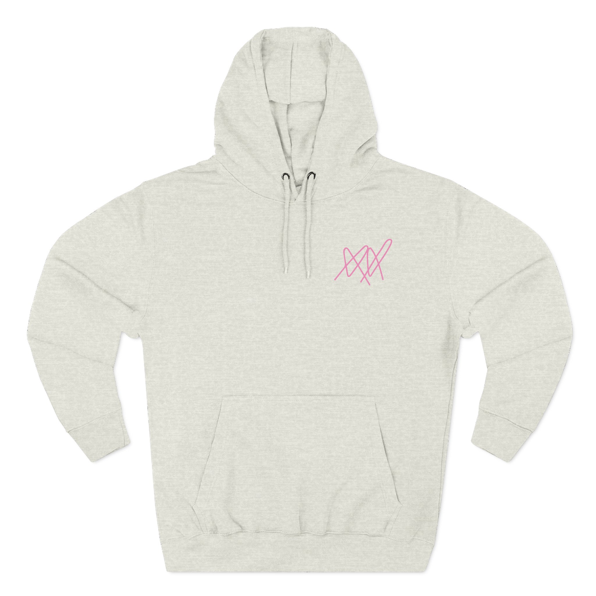 Nmixx Three-Panel Fleece Hoodie
